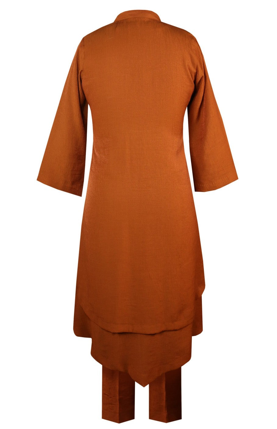 Palm Leaves 3Pc Kurta Set - SIENNA