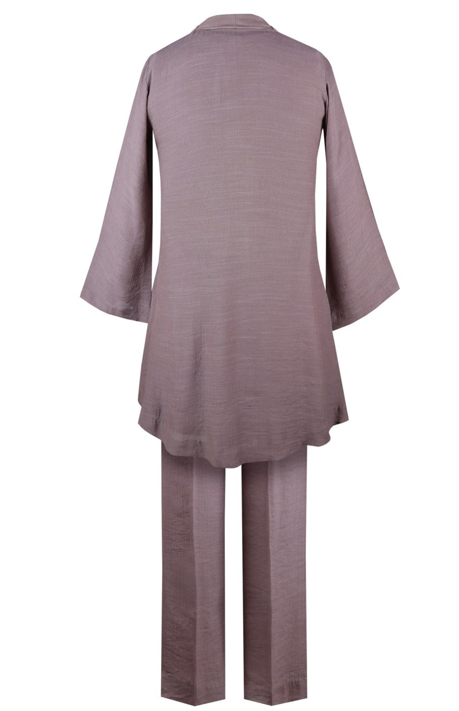 Poppies 3 Pcs Co-ord Set - MAUVE