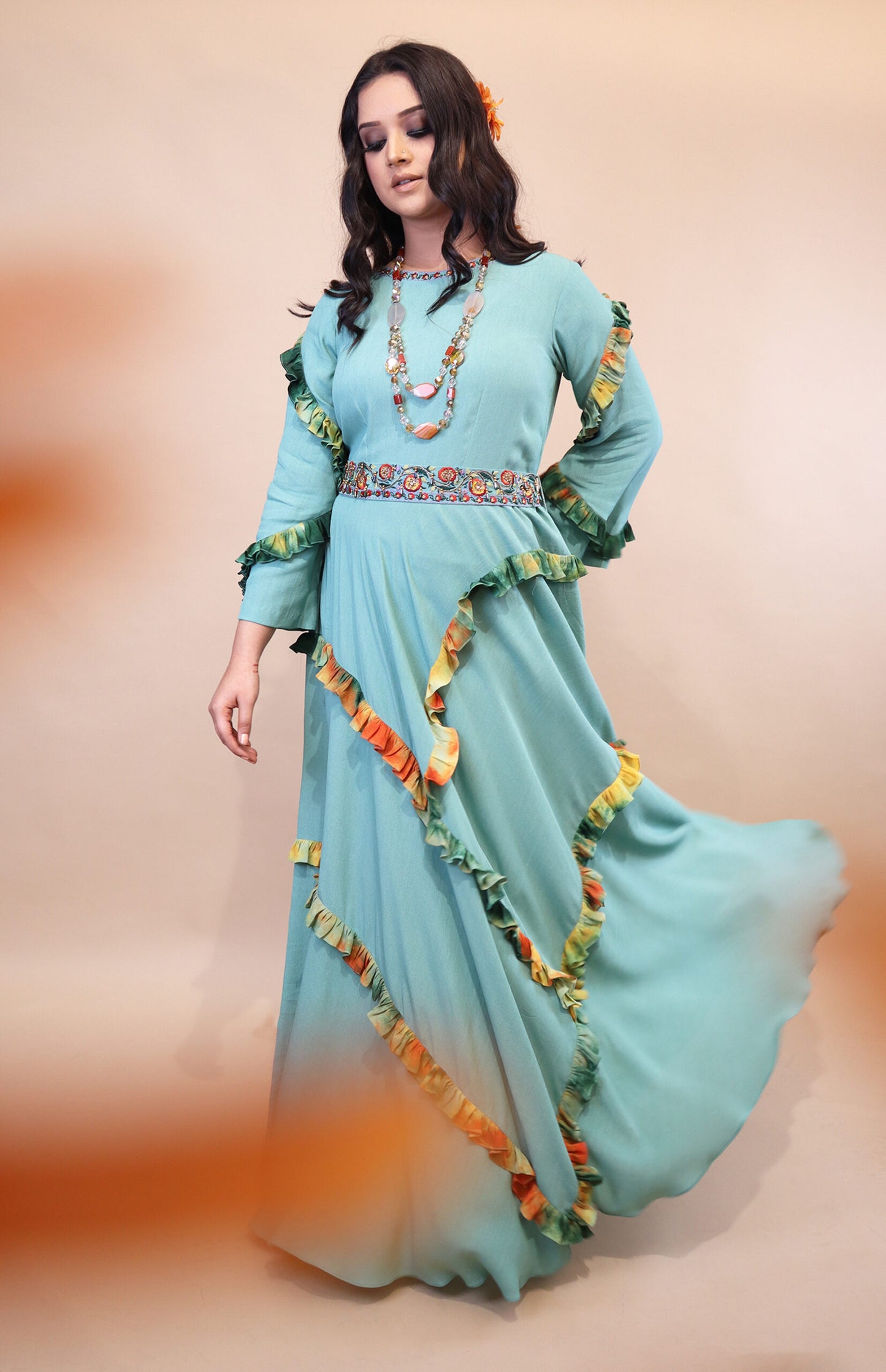 Sage Green Maxi Dress