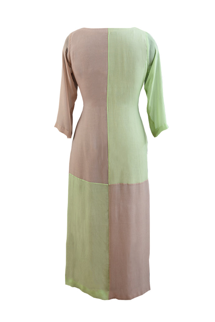 Colour Block Kurta