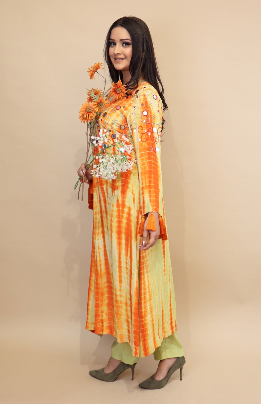 Tie & Dye Kurta Set