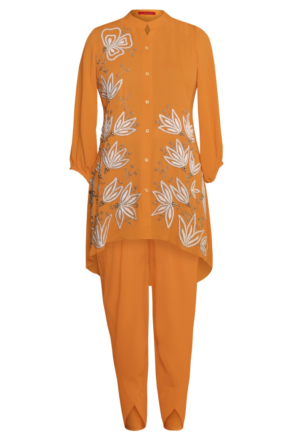 Asymmetric Georgette Co-ord Set