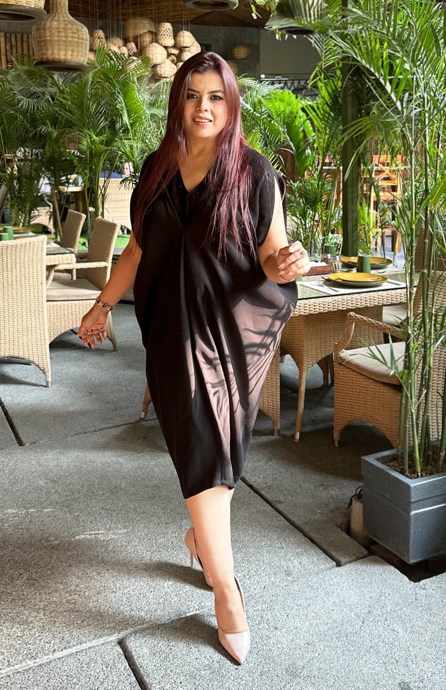 Black Anti-Fit Tunic