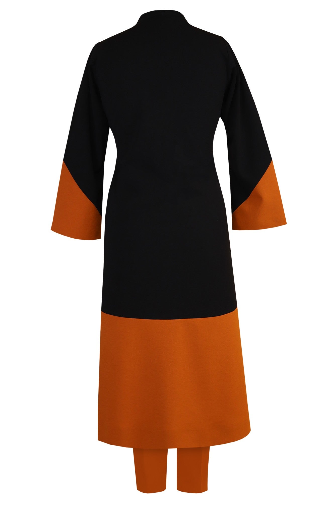 Colour Block Kurta Set