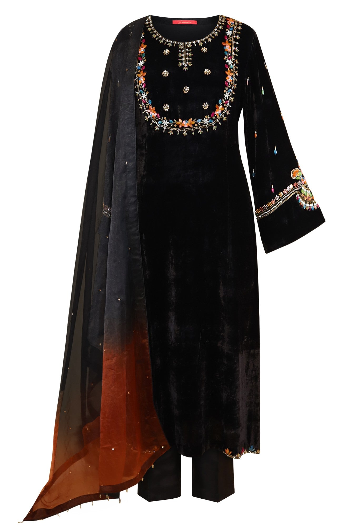 Black Velvet Suit