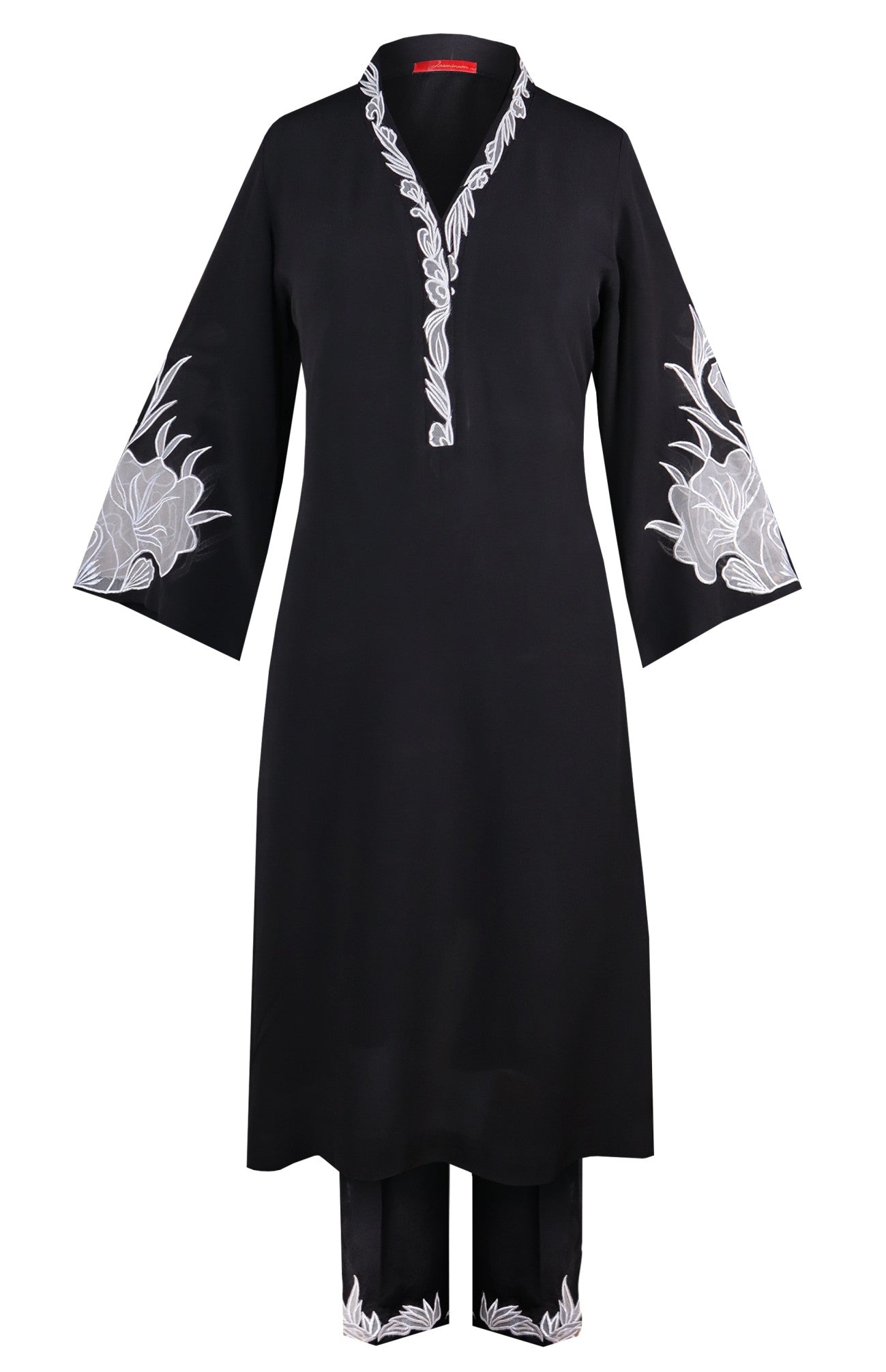 Appliqué Embroidery Kurta Set