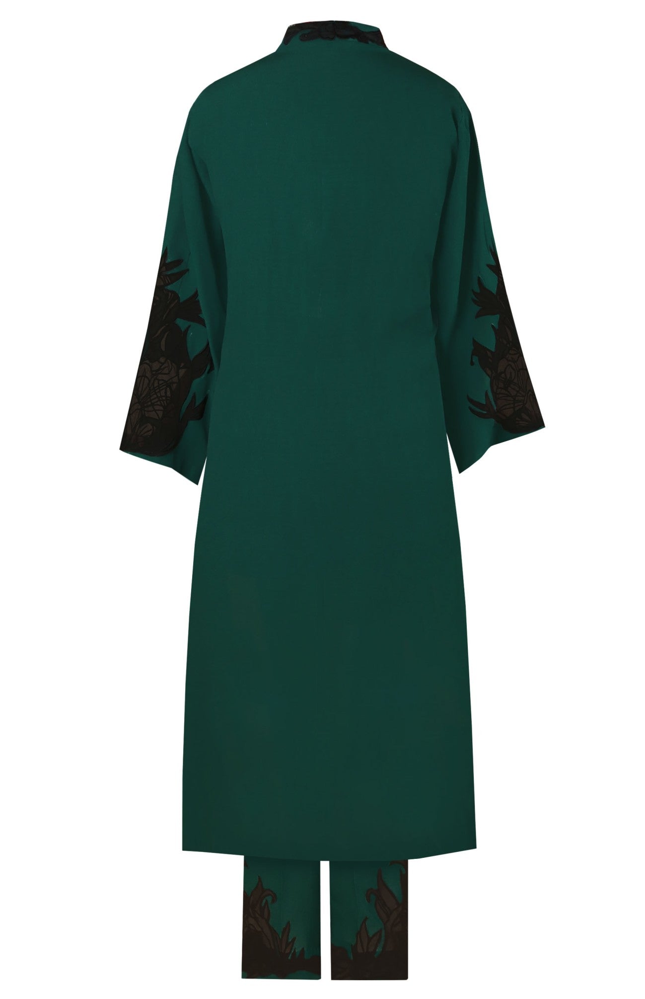 Appliqué Embroidery Kurta Set
