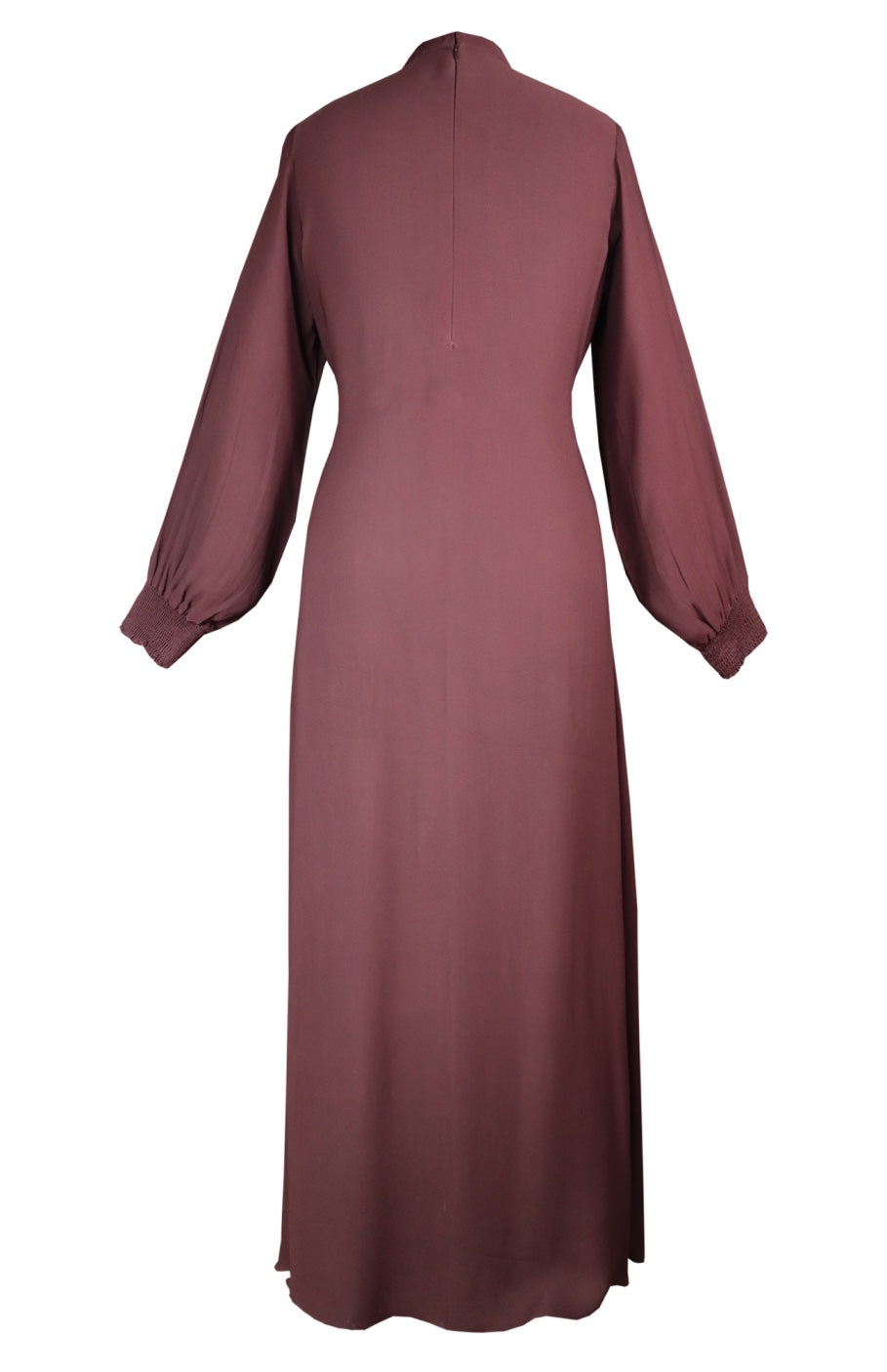 3D Embroidery Maxi - BROWN