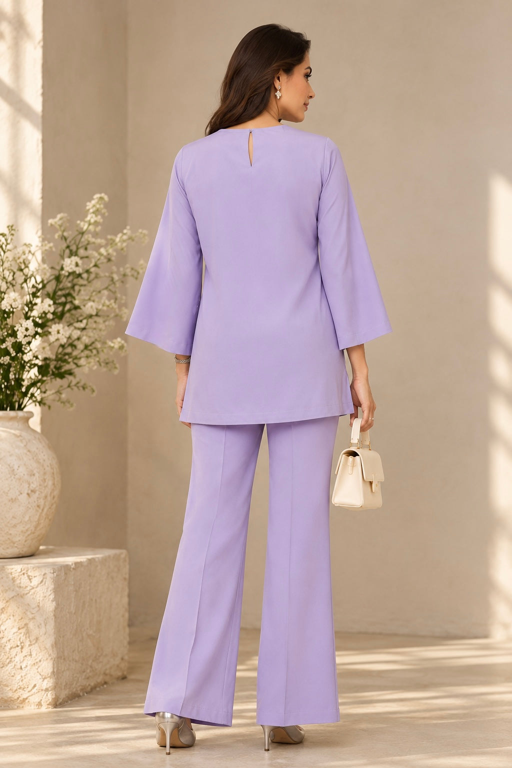 Calliandra Co-ord Set - LILAC