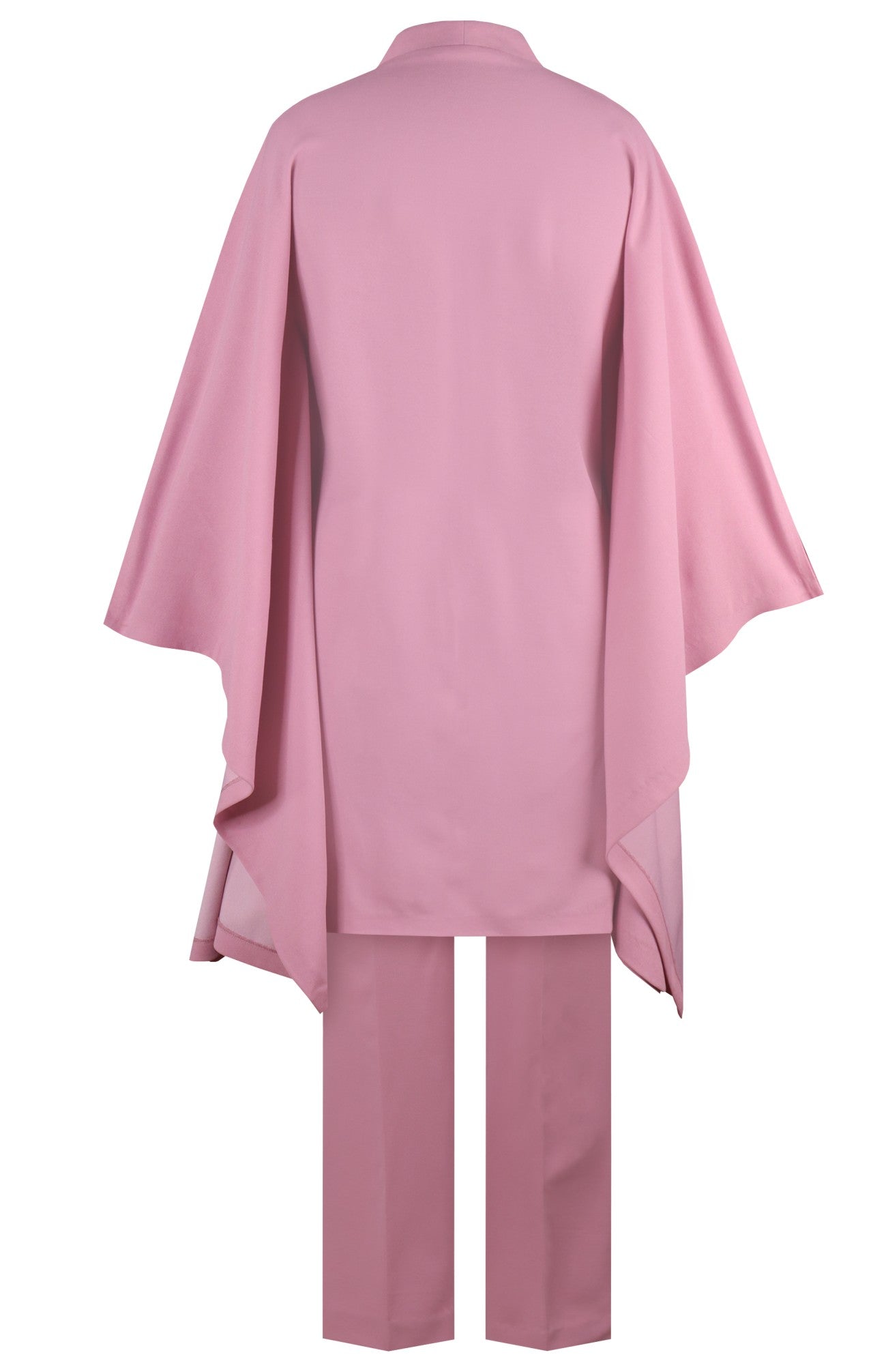 Daisy Poncho Co-ord Set - BABY PINK