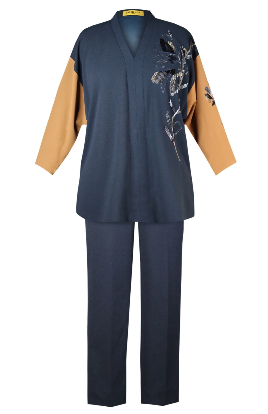 Daisy Batwing Top - NAVY