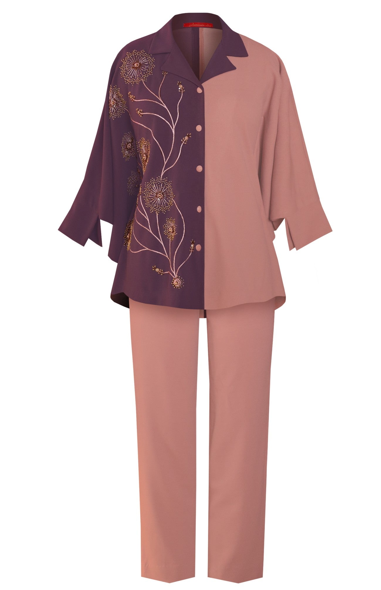 Dandelion Beads Half ‘N’ Half Co-ord Set