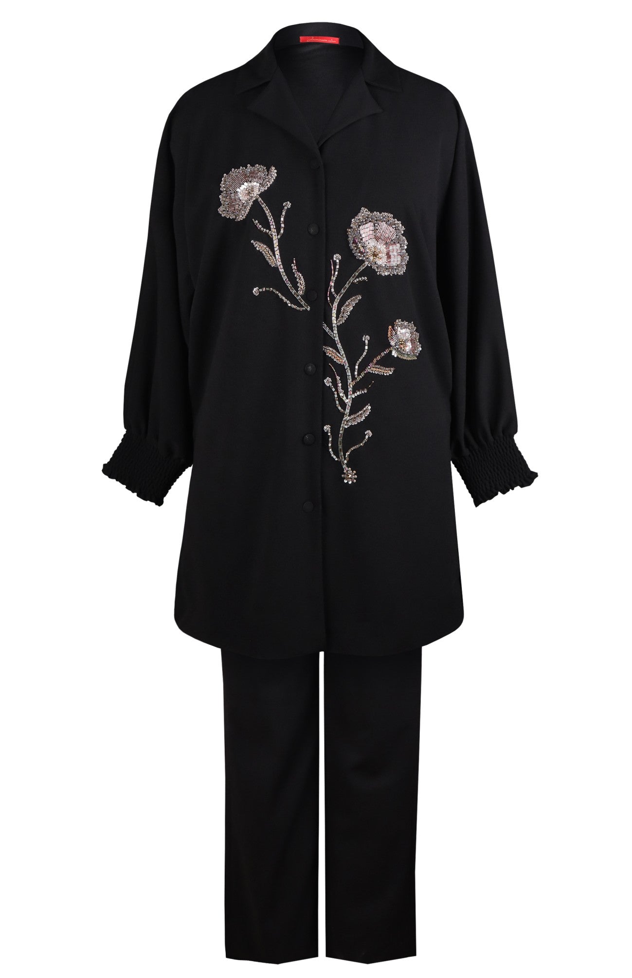 Dolman Co-ord Set - BLACK
