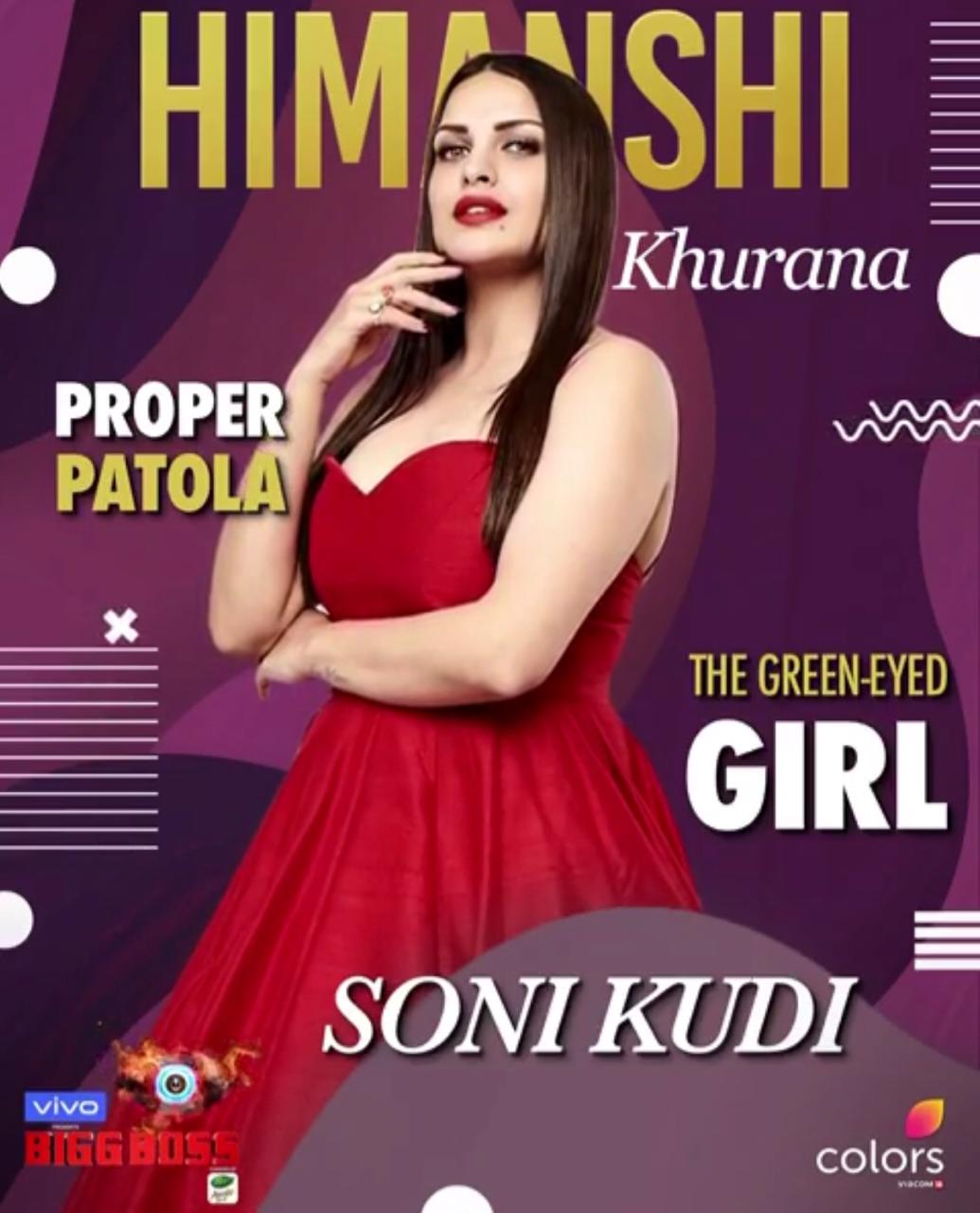 Himanshi Khurana Big Boss Gown