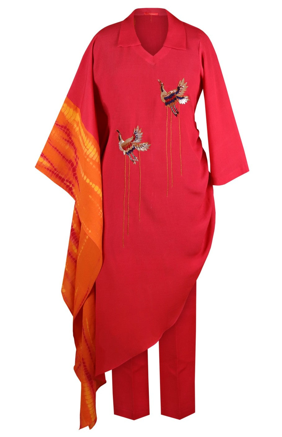 Asymmetric Kaftan Set