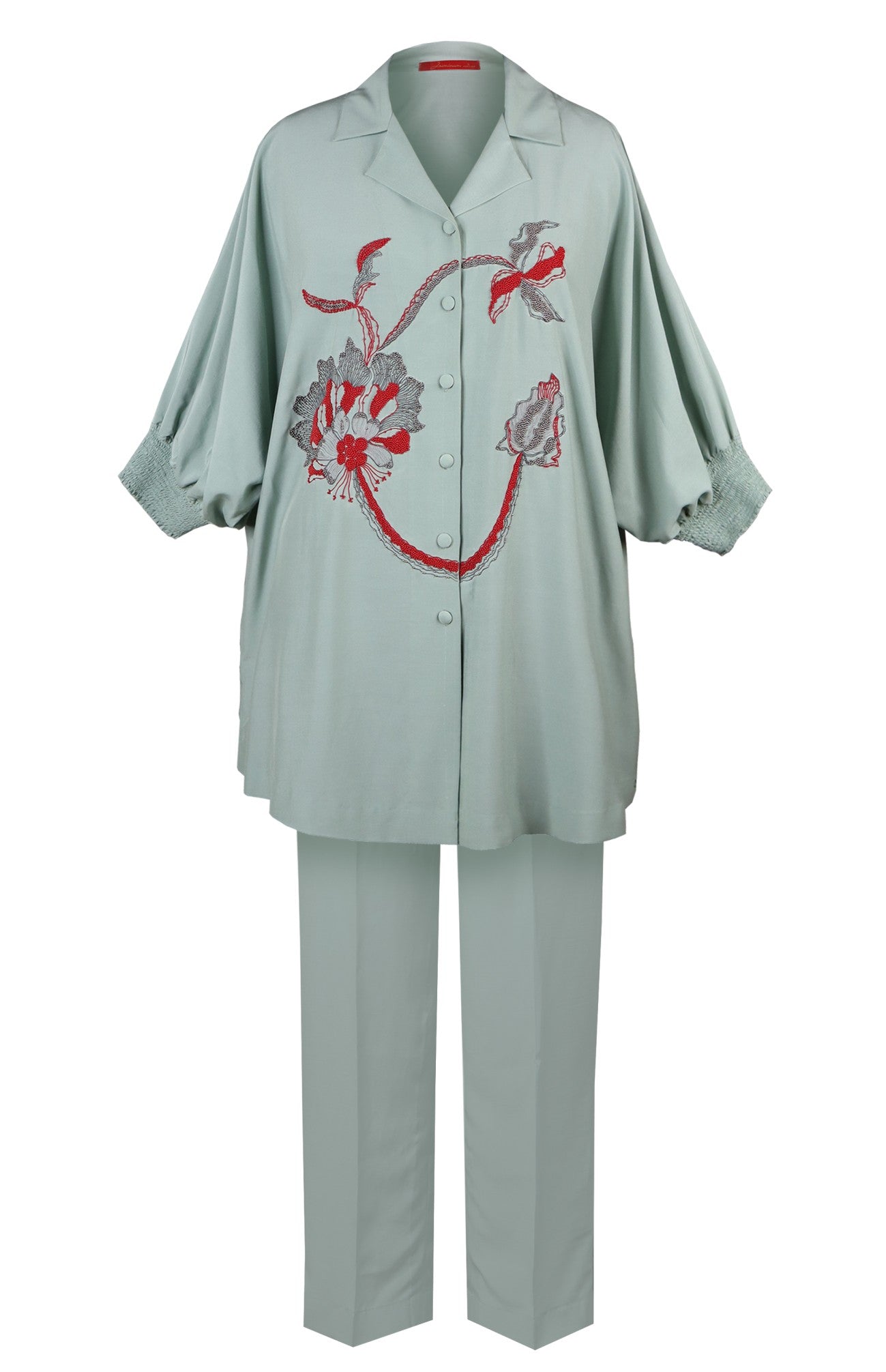 Hibiscus Batwing Co-ord Set