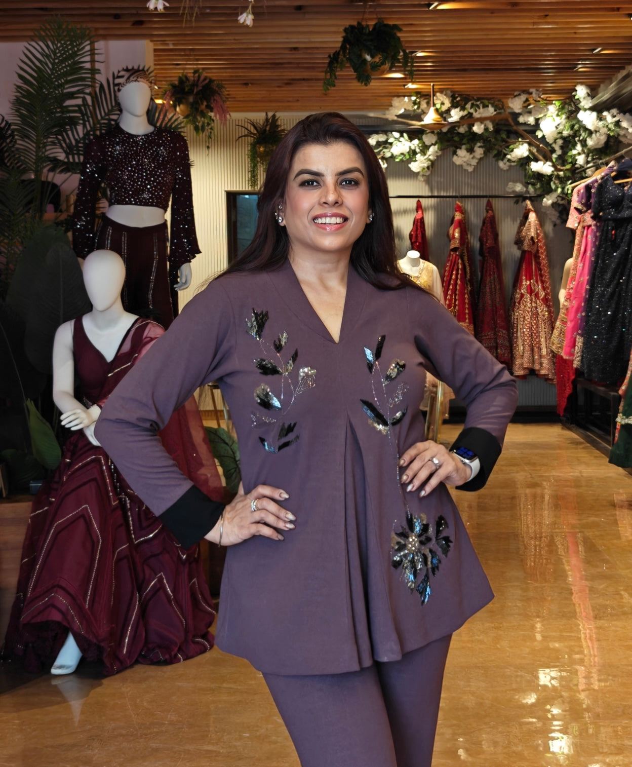 Daisy Top With Shawl Collar