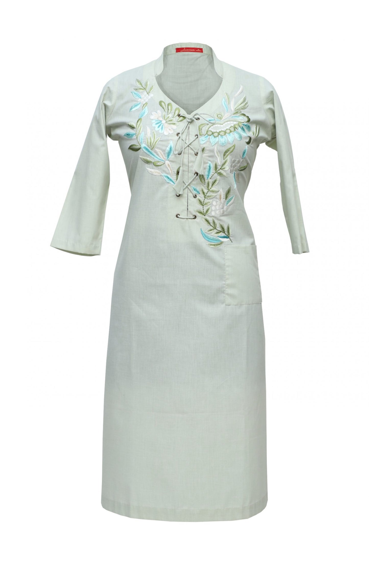 Cotton Kurta - MINT GREEN