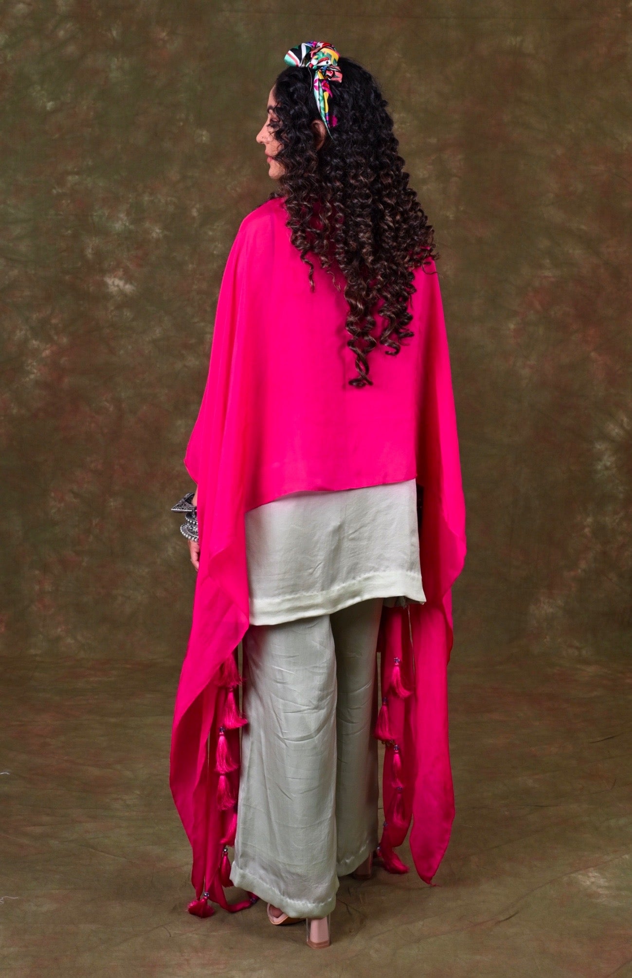 Double Layer Boho Kaftan Co-ord Set