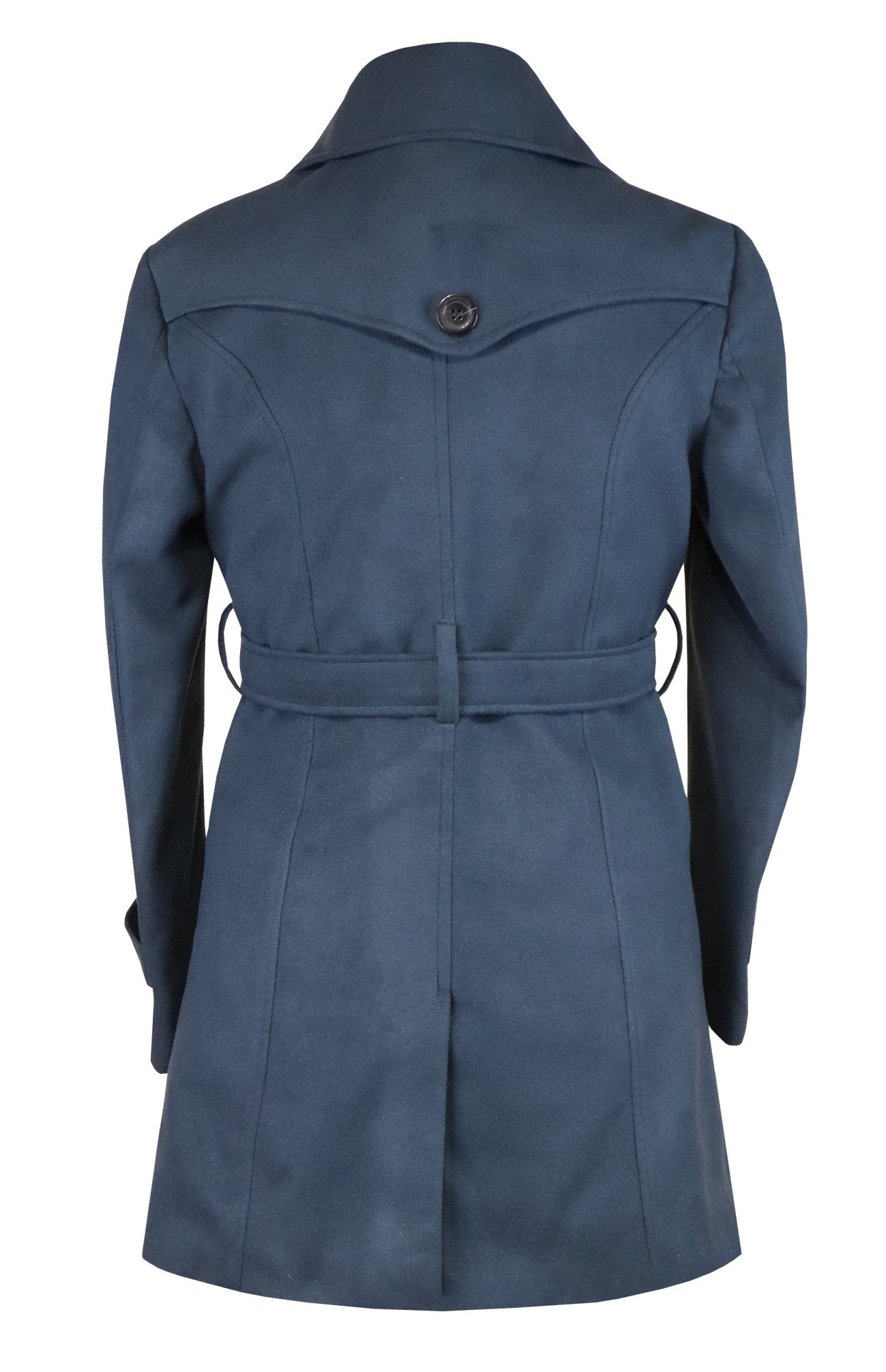 Indigo Mid-Length Coat