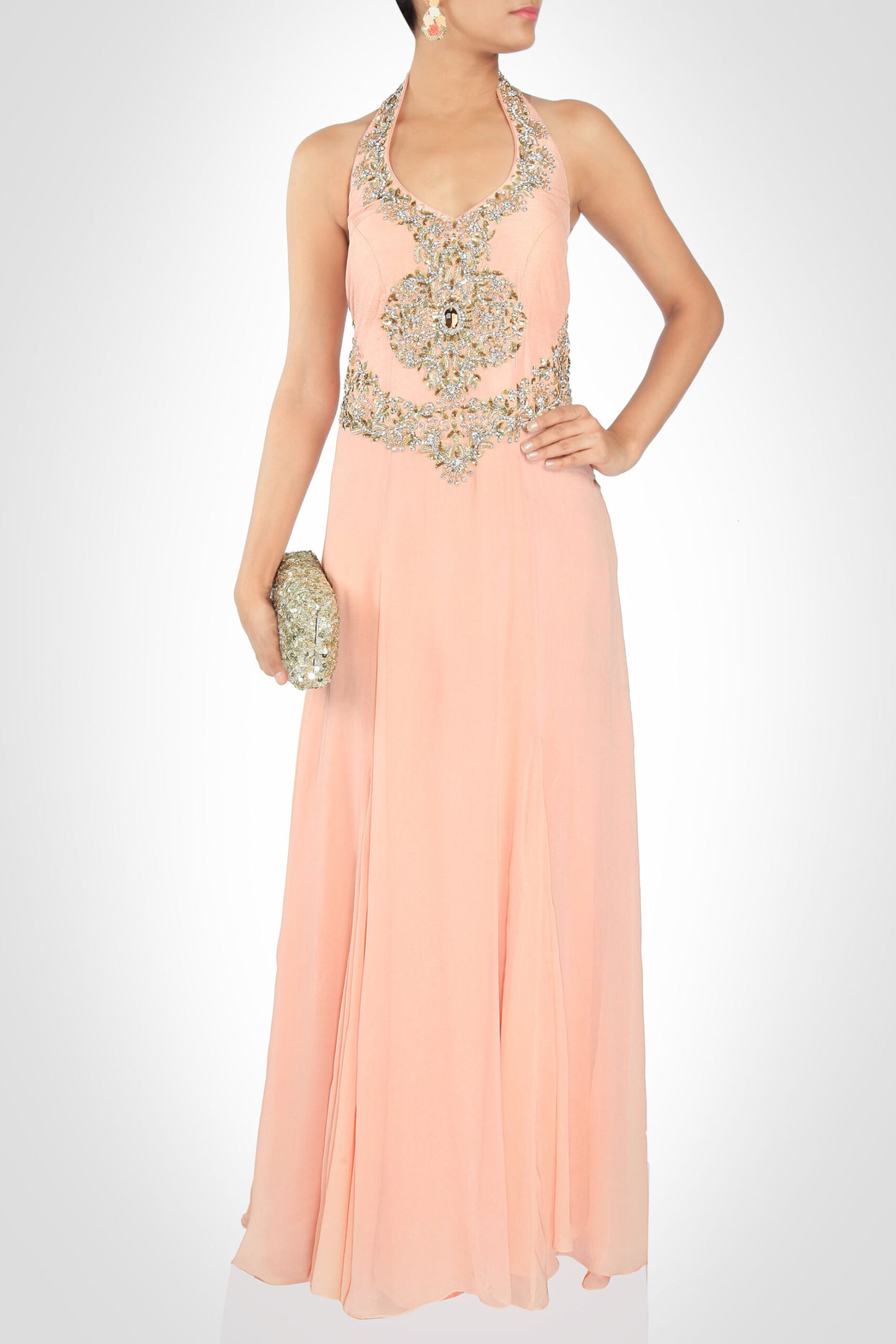 Georgette Halter Maxi