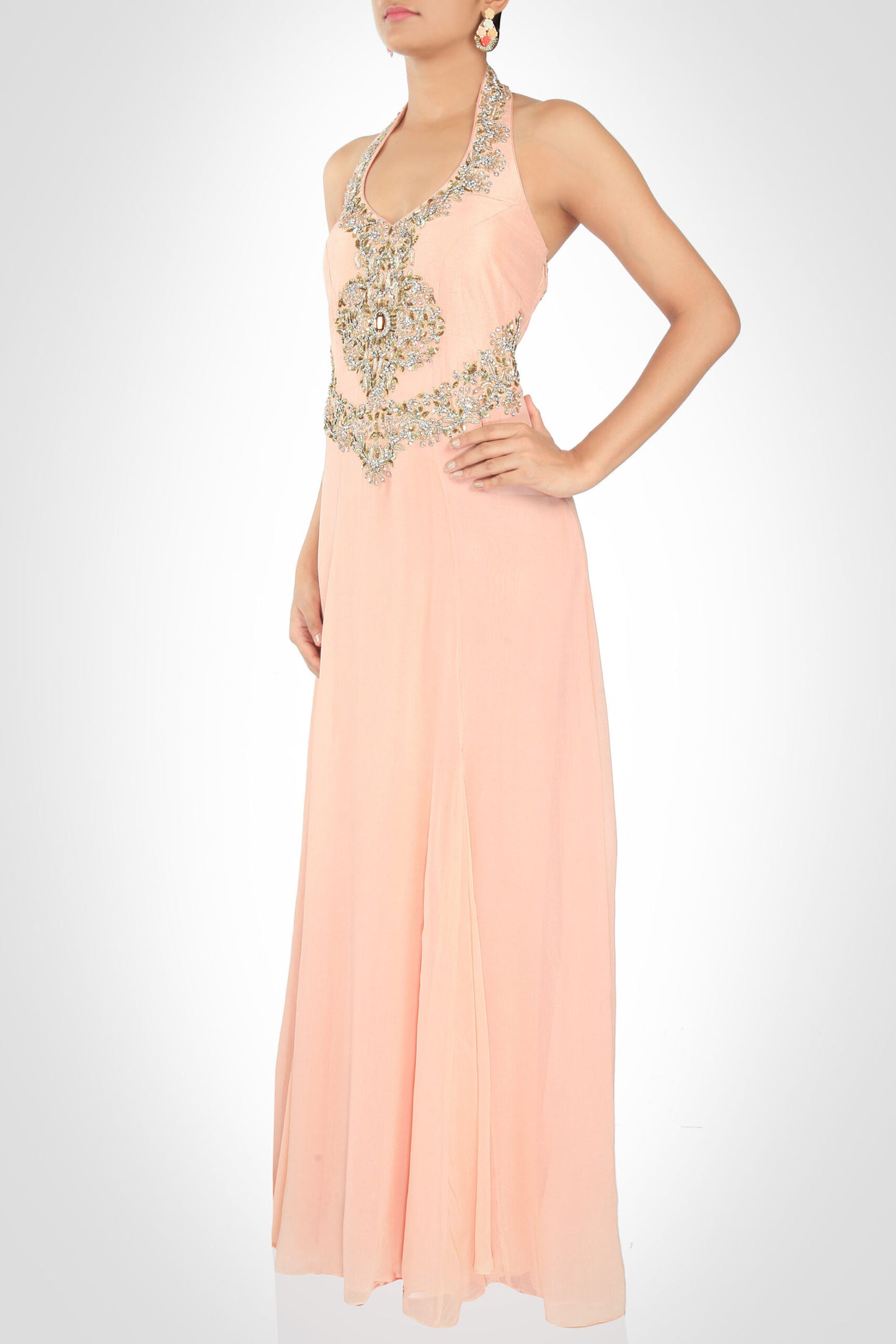 Georgette Halter Maxi