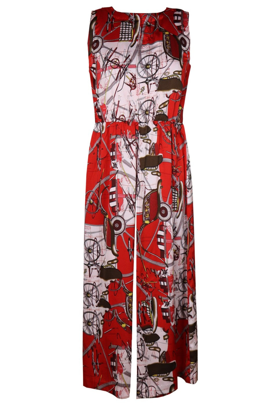 Printed Short Jumpsuit