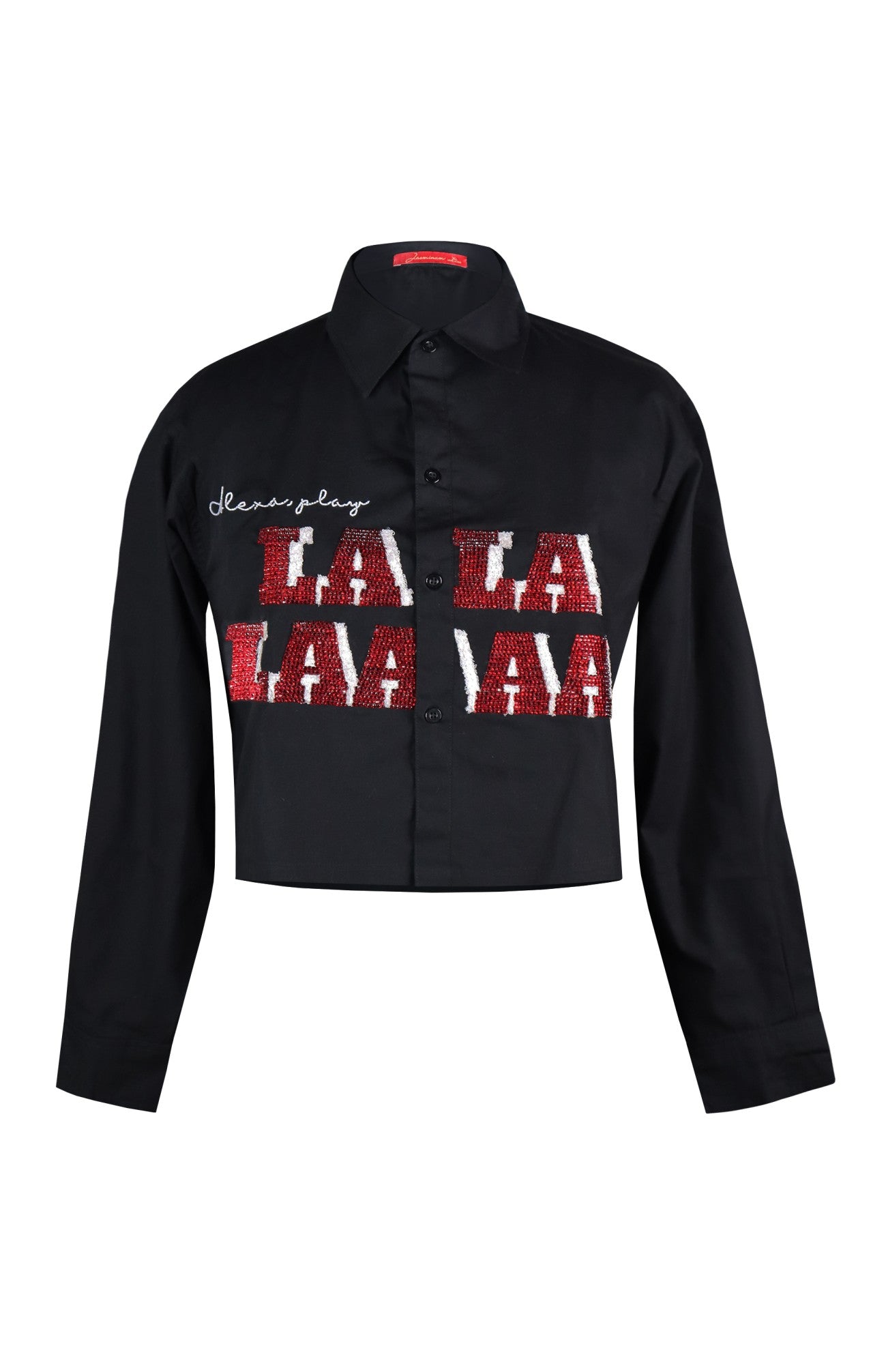 La La Laa Cropped Shirt