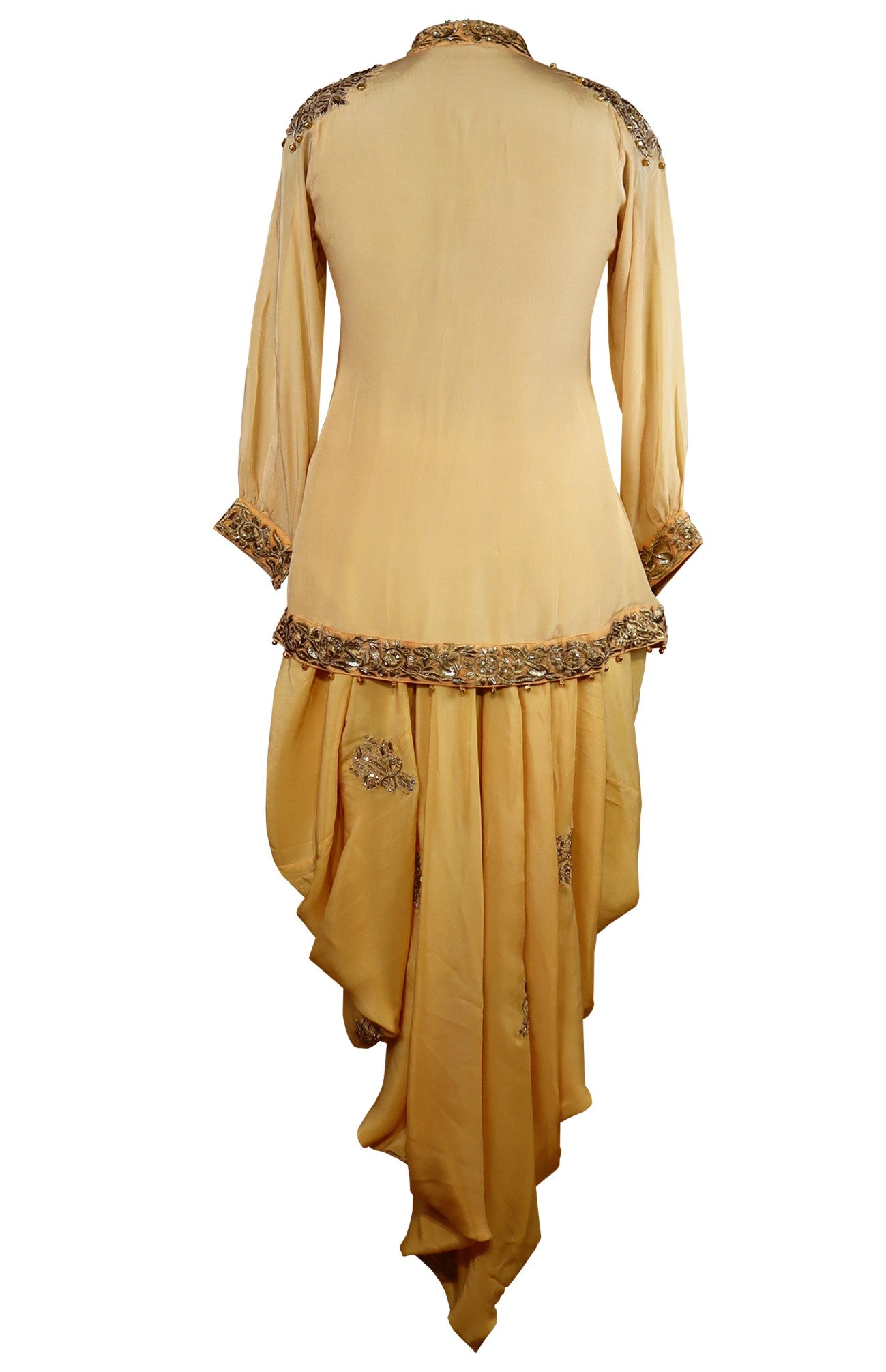 Lemon Short Kurti With Heavy Patiala Salwar
