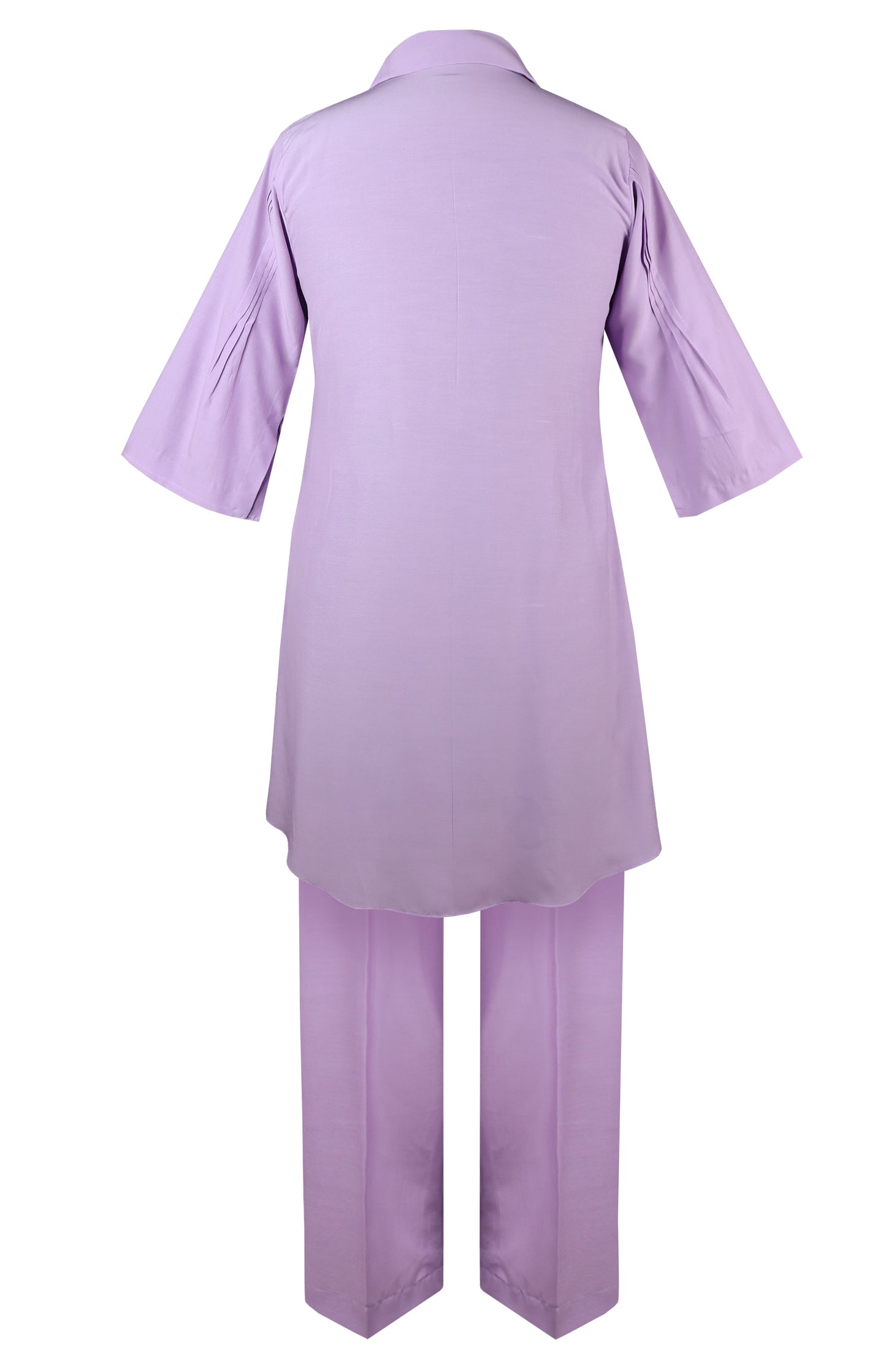 Poppies Cotton Co-ord Set - LILAC