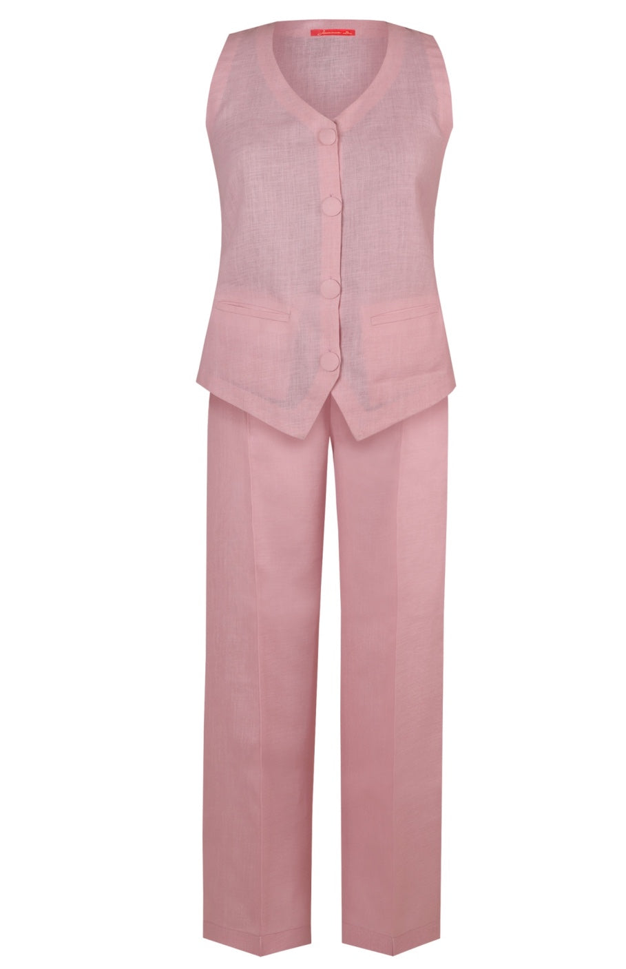 Linen Vest Co-ord Set