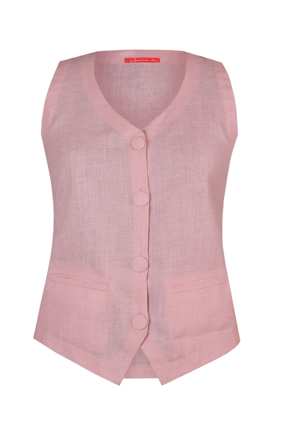 Linen Vest Top