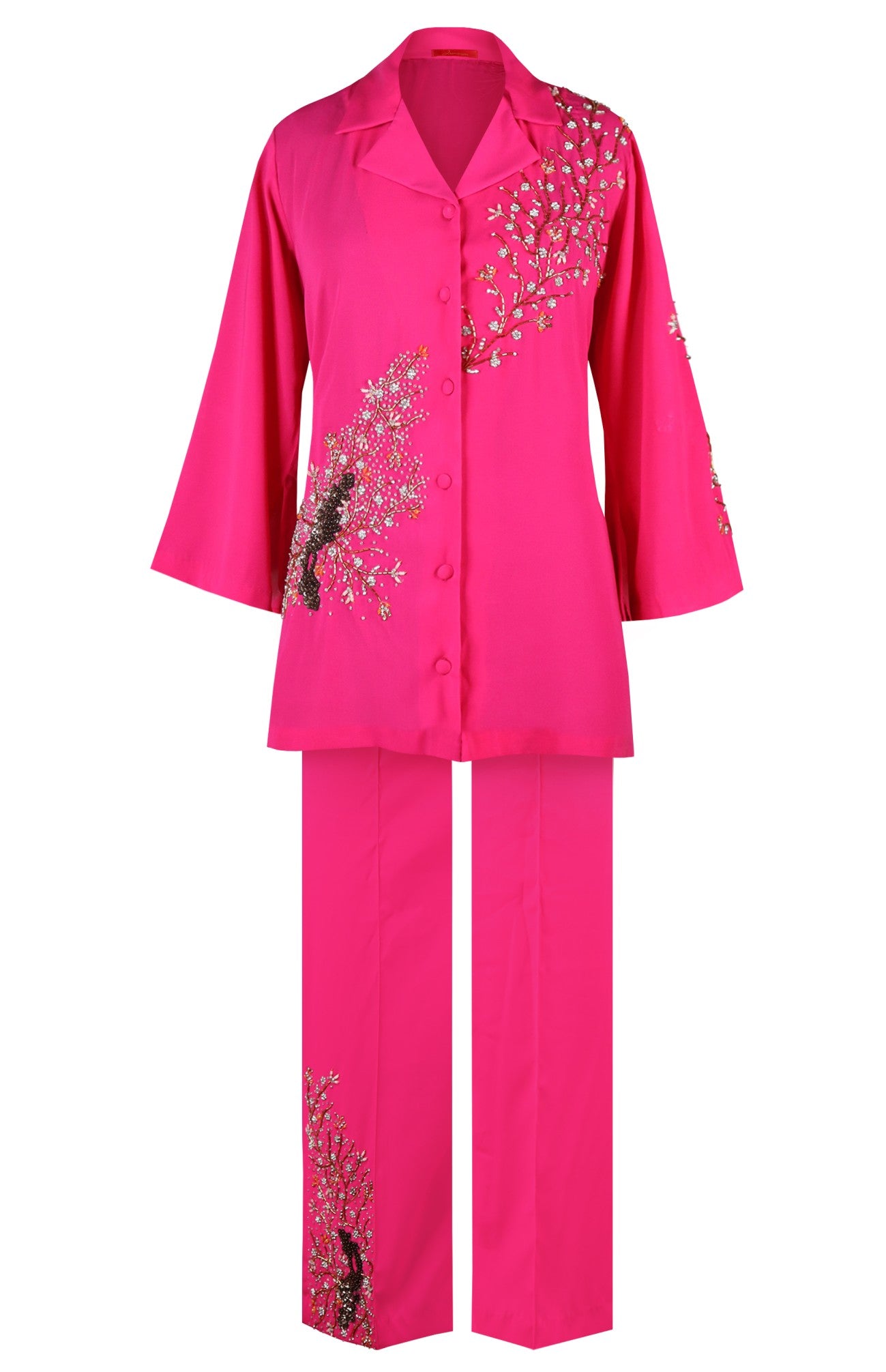 Sequins Embroidered Georgette Co-ord Set