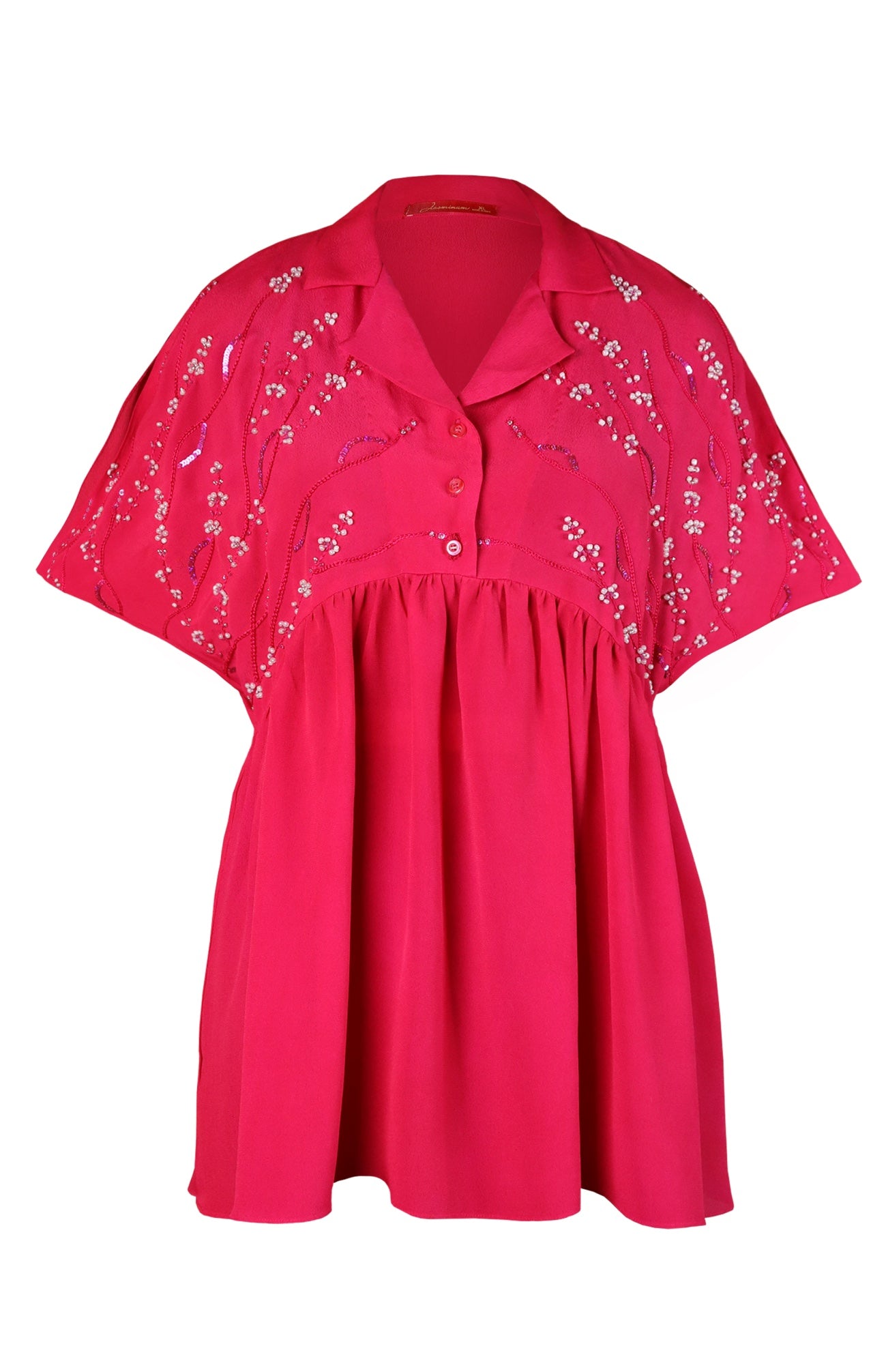 Magenta Kimono Top