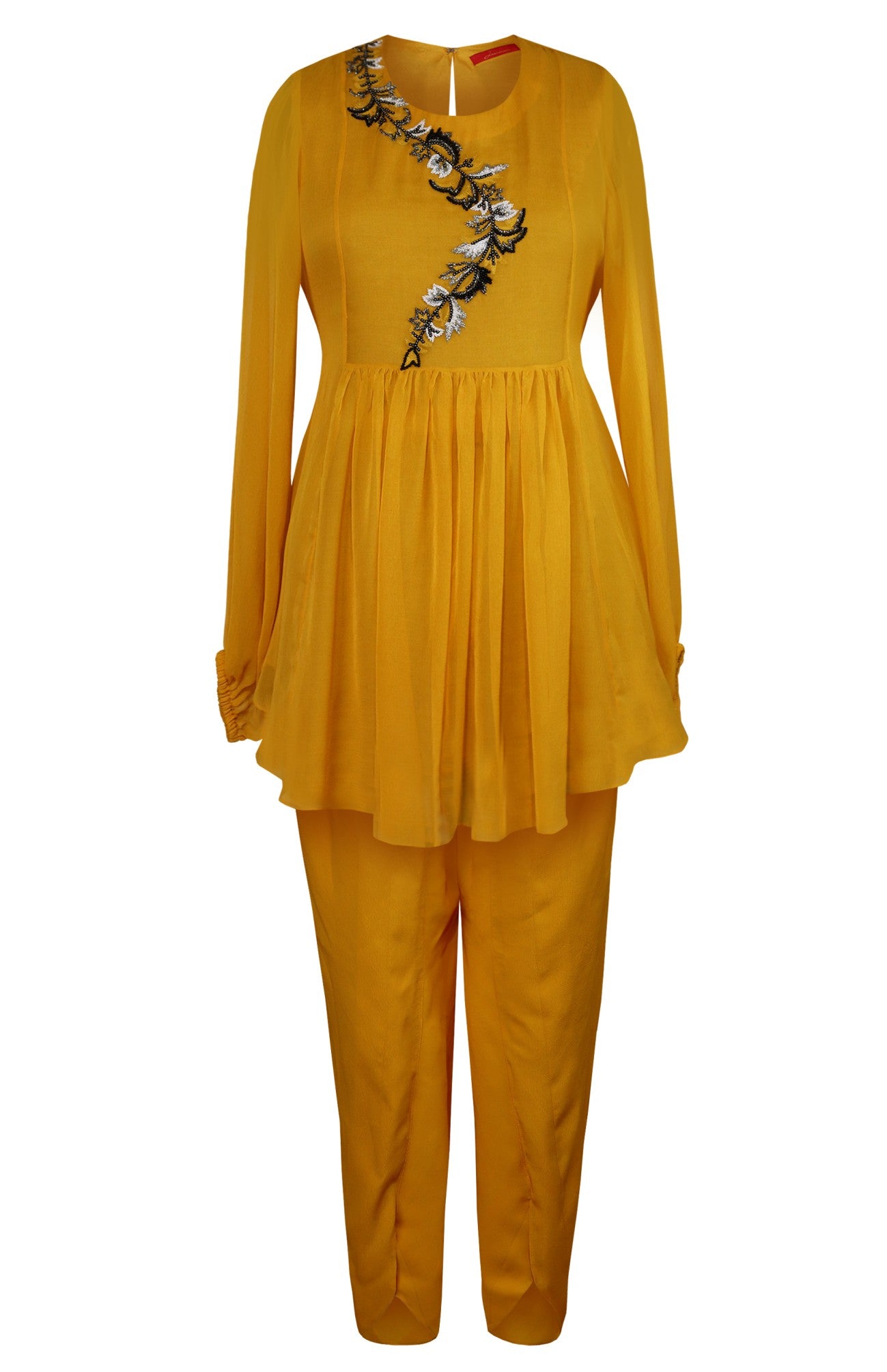 Short Shirt With Tulip Salwar