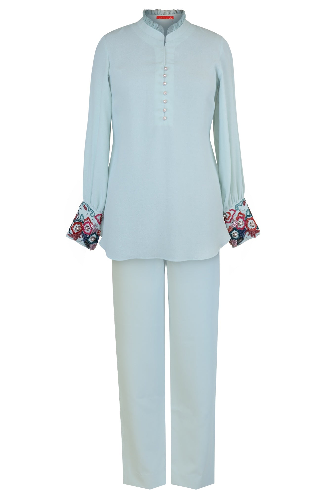 Mint Blue Co-ord Set
