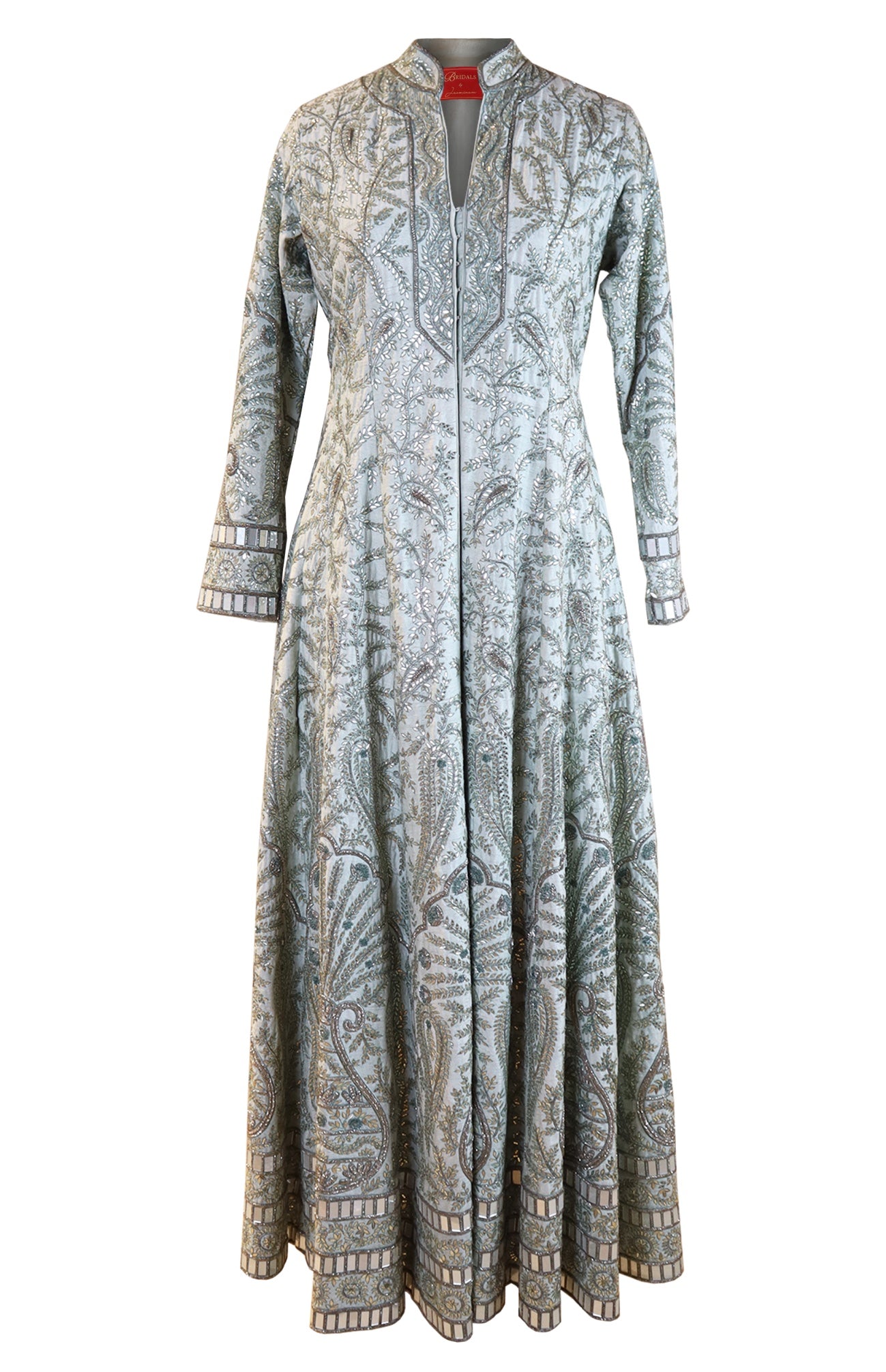 Abla Achkan Anarkali - MINT GREEN