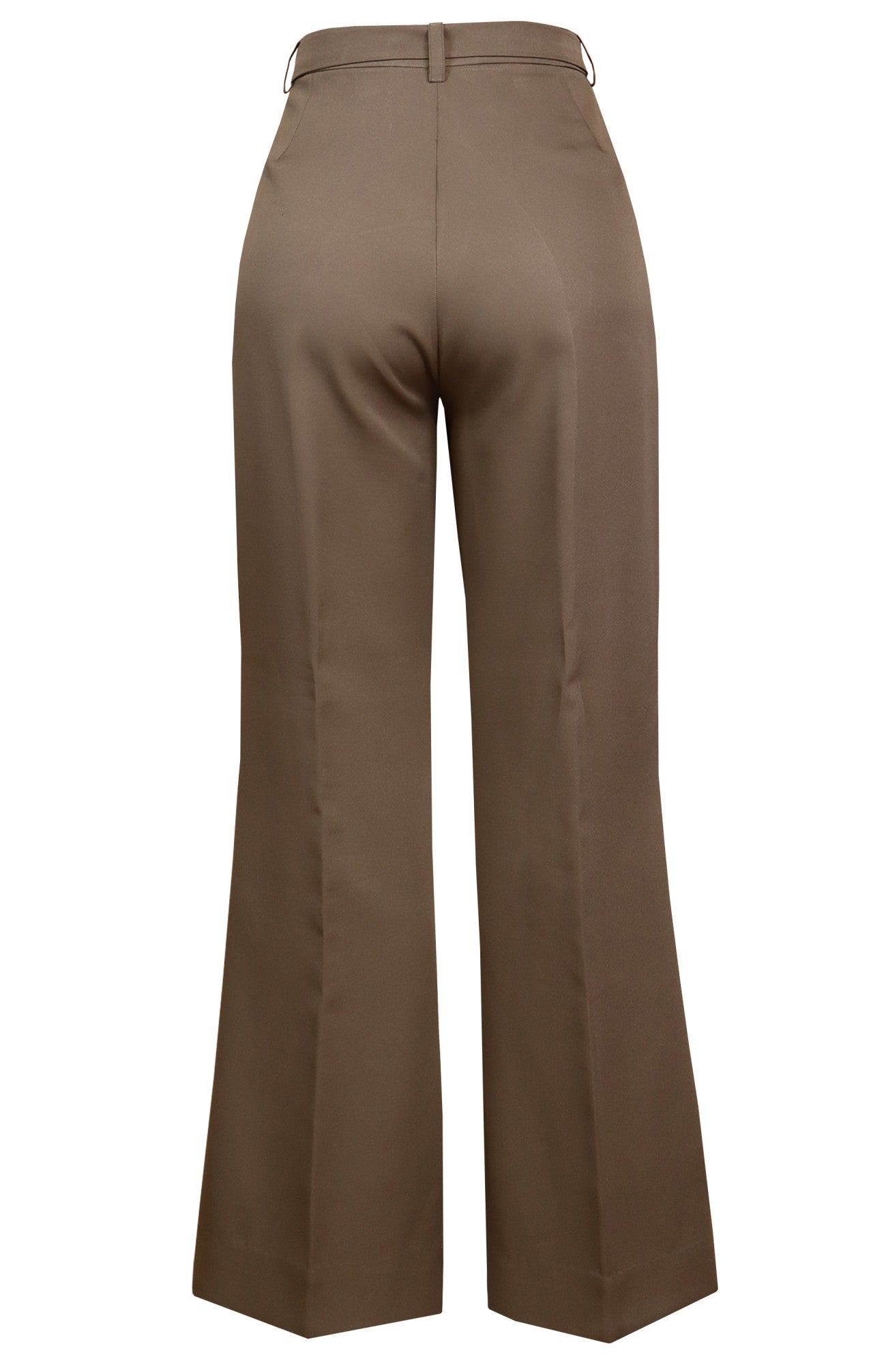 Mouse Bootcut Pants With Buckle