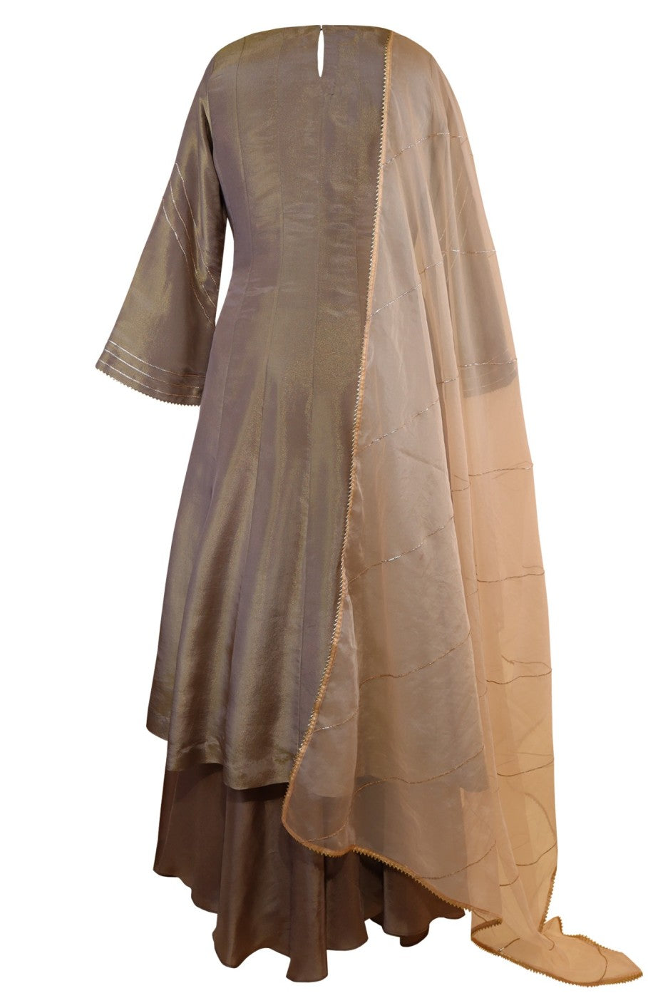 Mouse Organza Anarkali