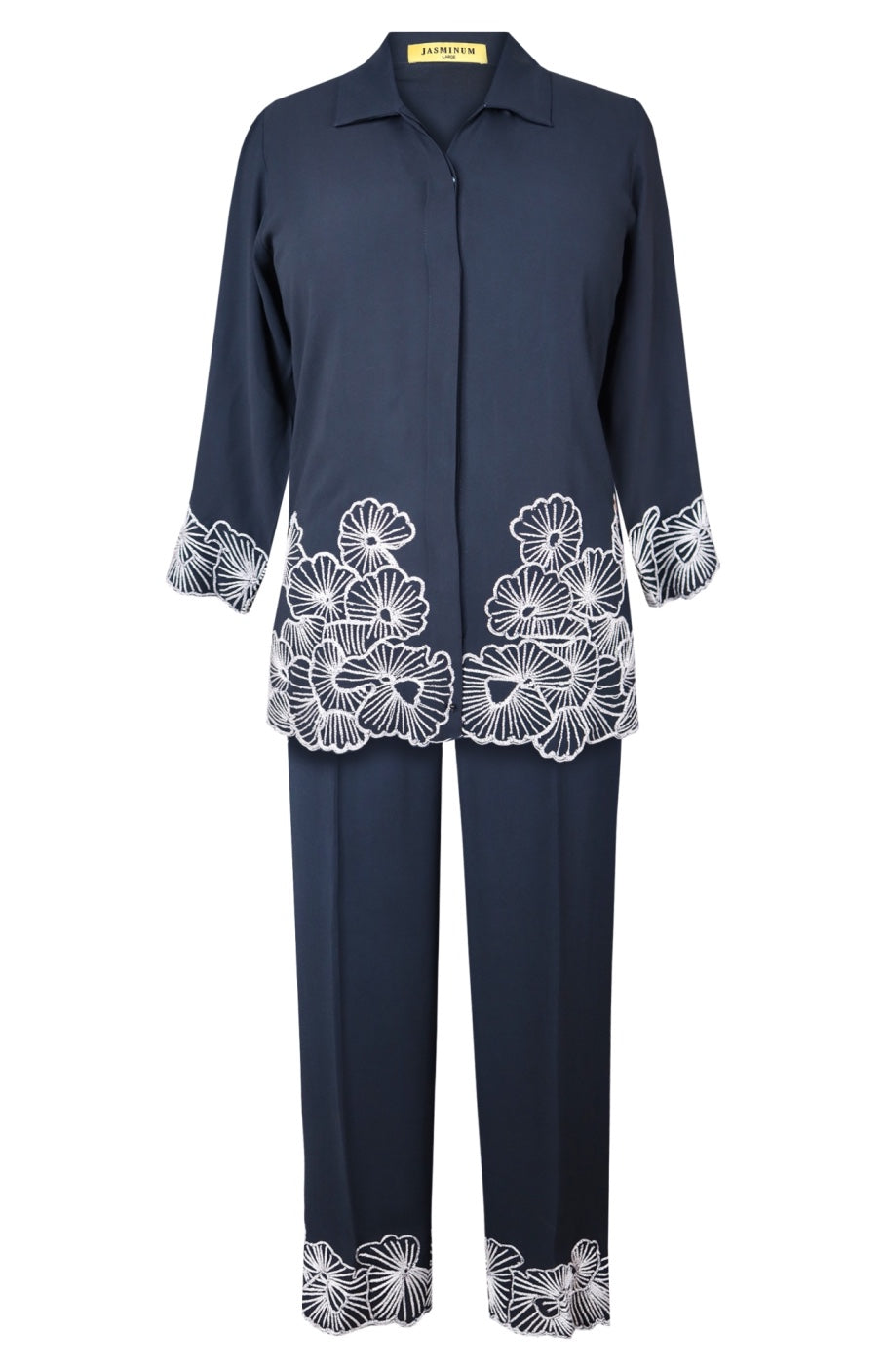 Line Art Top - NAVY