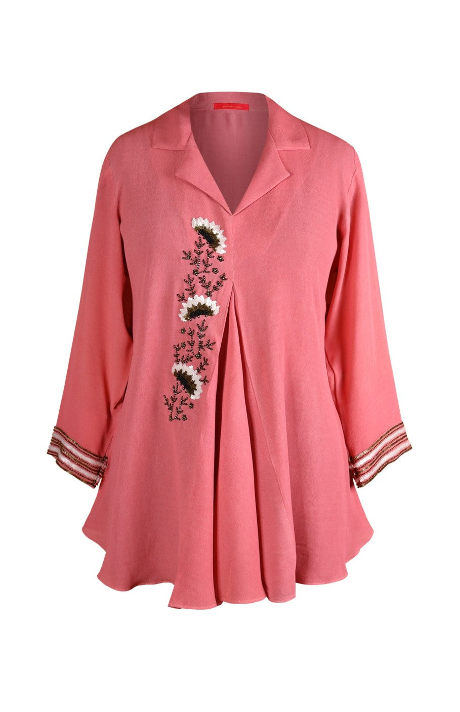 Sunflower Crepe Top