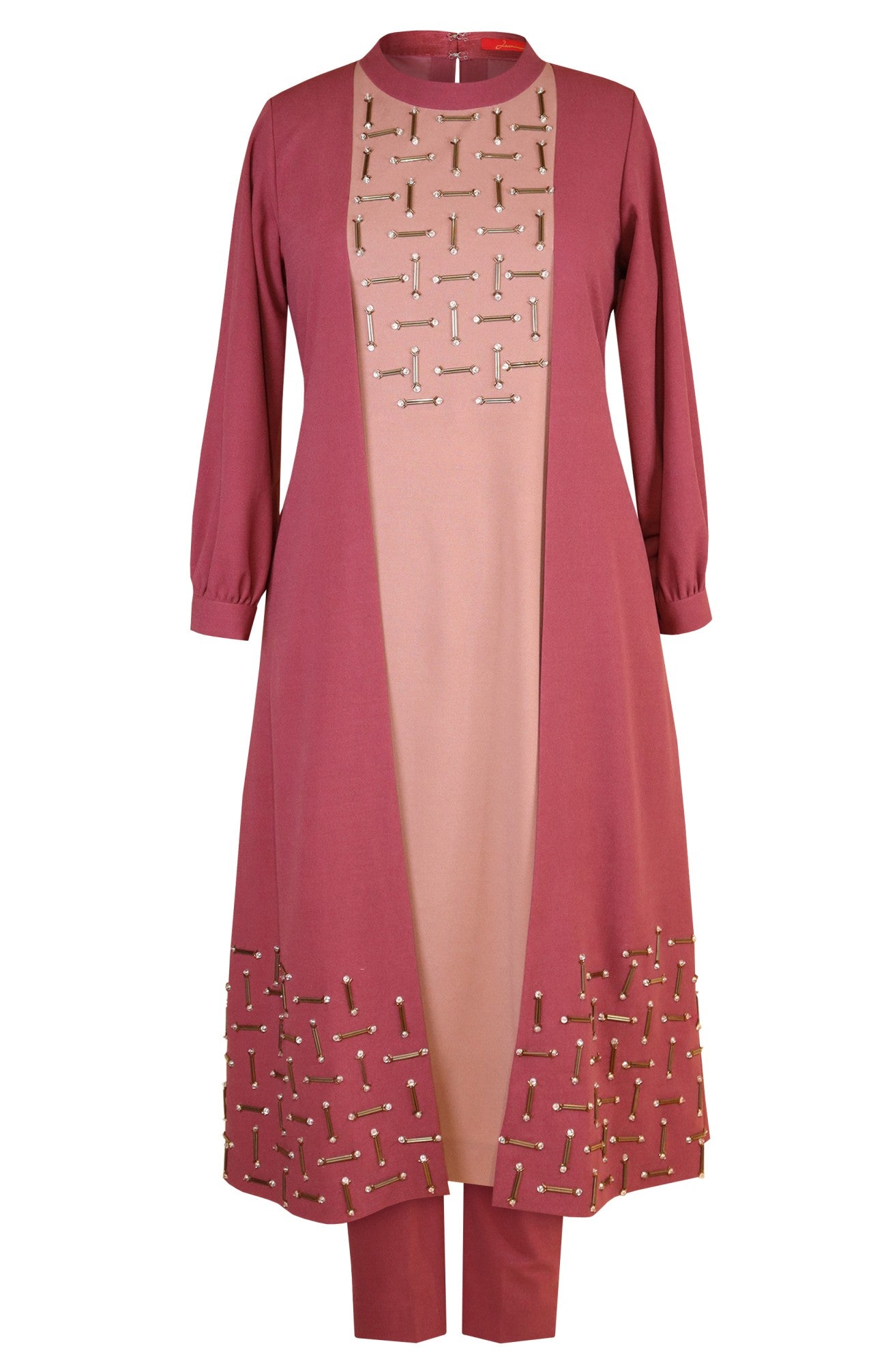 Double Layer Kurta Set