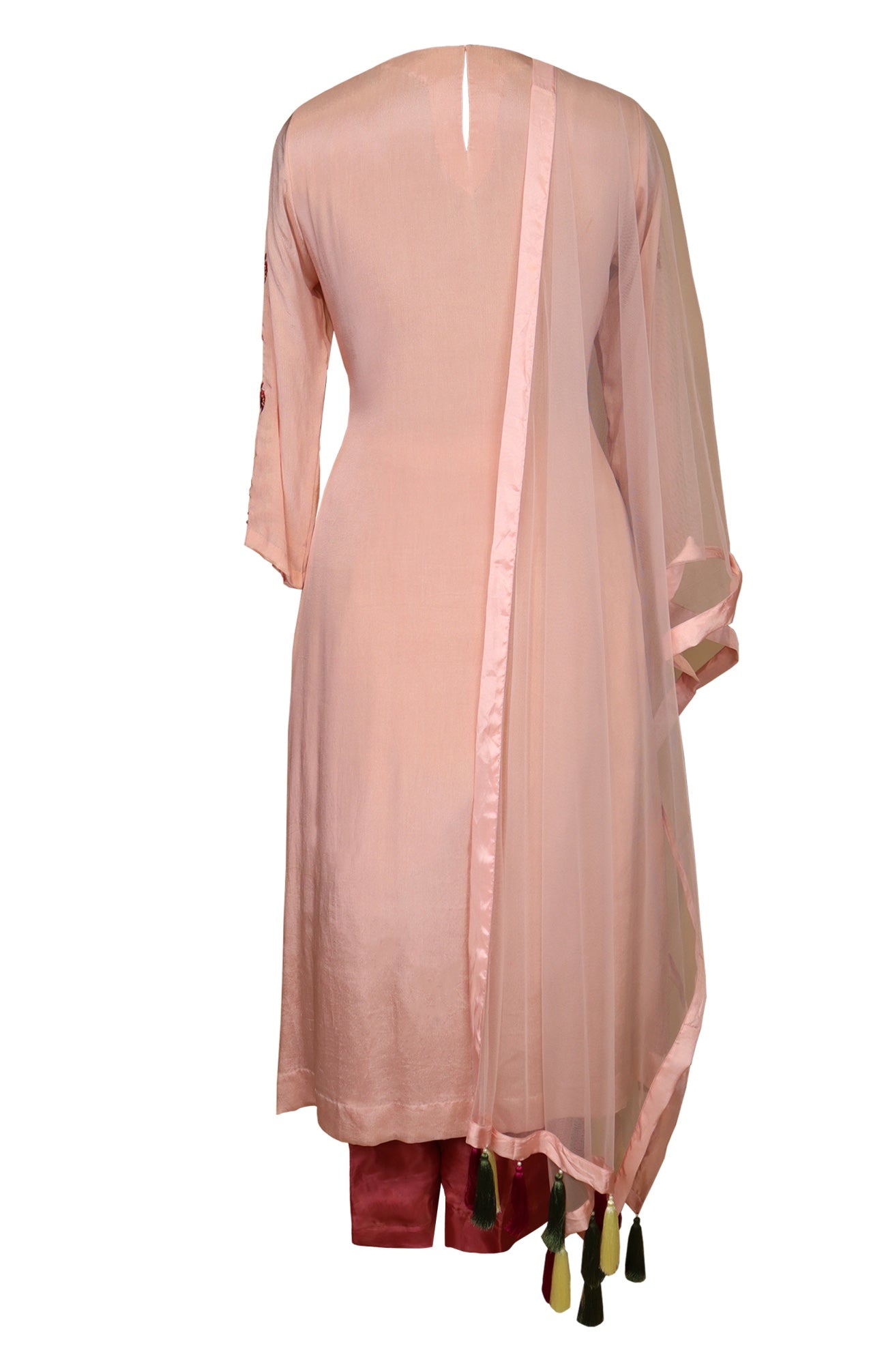 Multi Panel Chiffon Suit