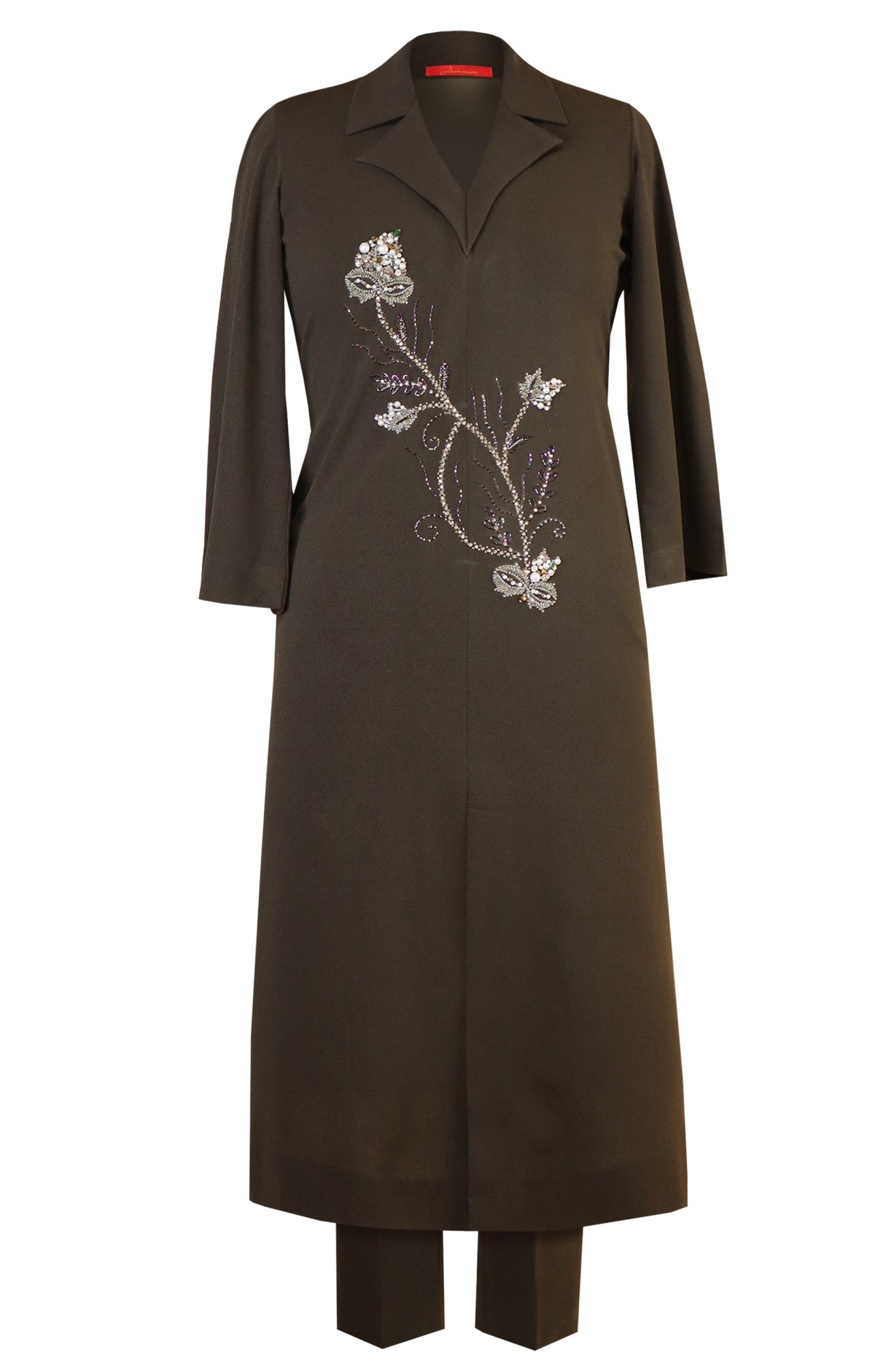Kurta Set With 3D Embroidery