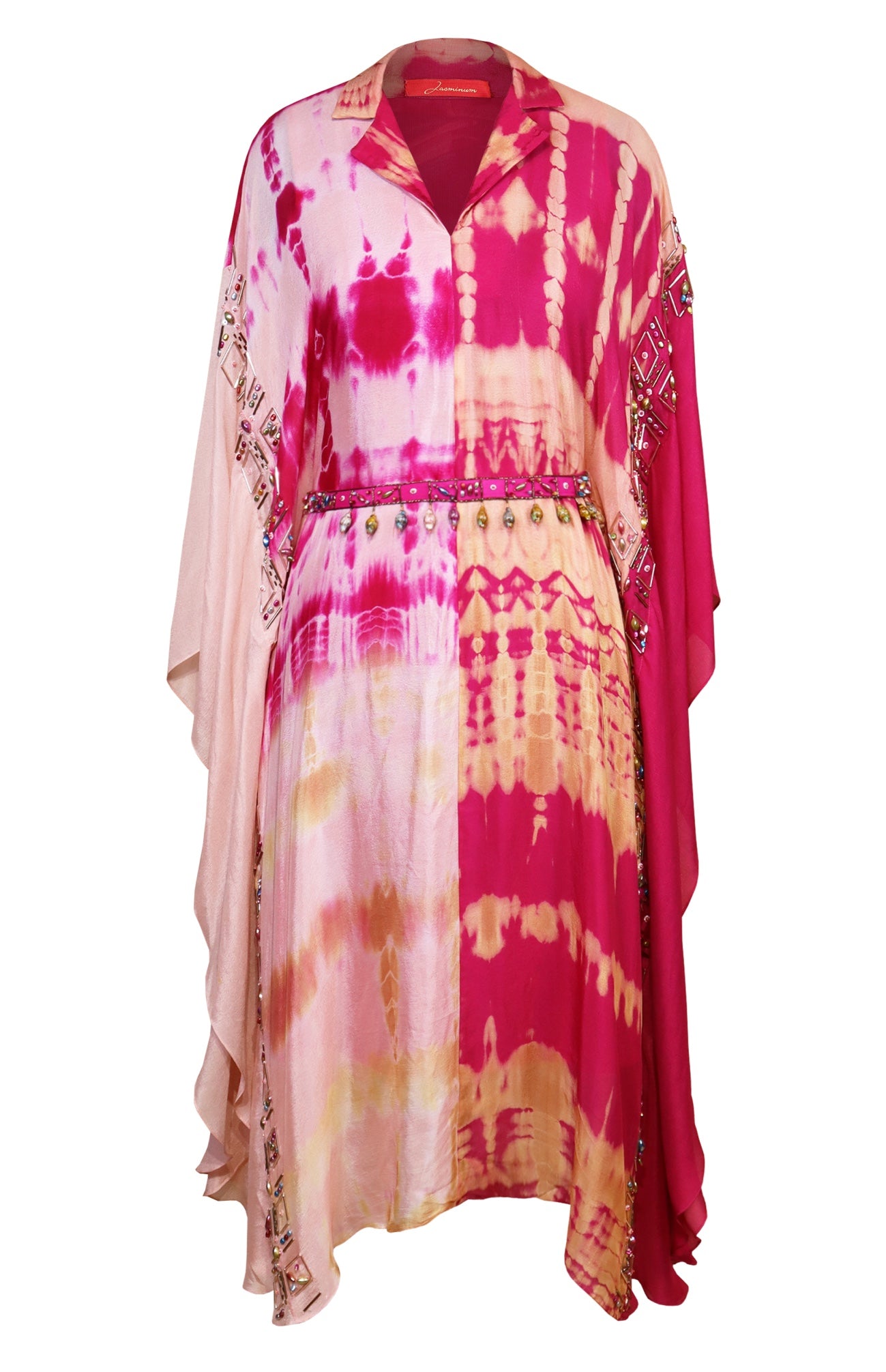Tie n Dye Chiffon Kaftan