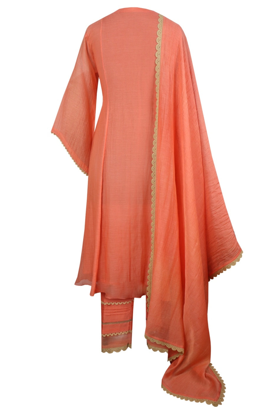 Spike Angrakha Suit - PEACH