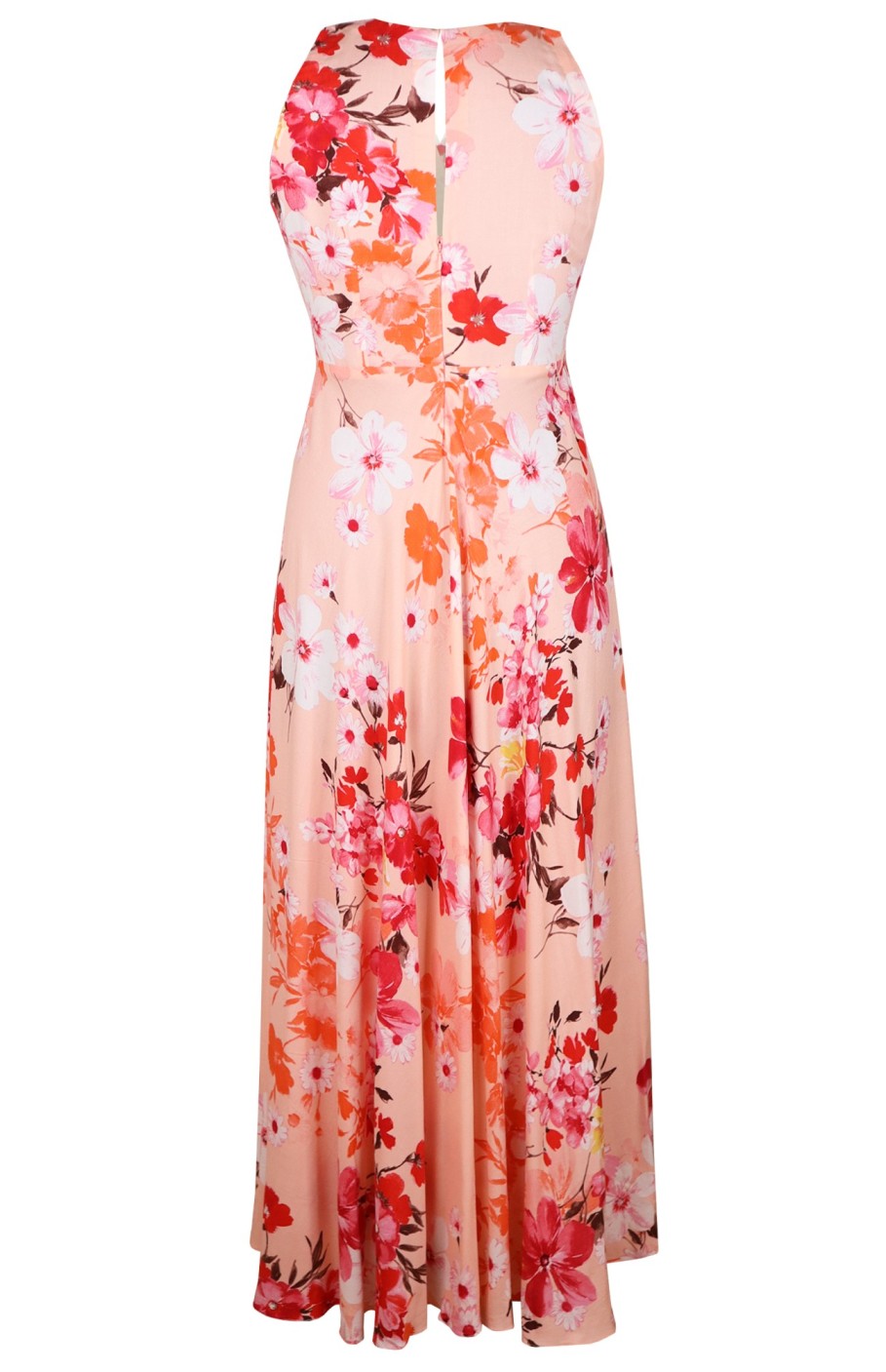 Printed Rayon Maxi Dress