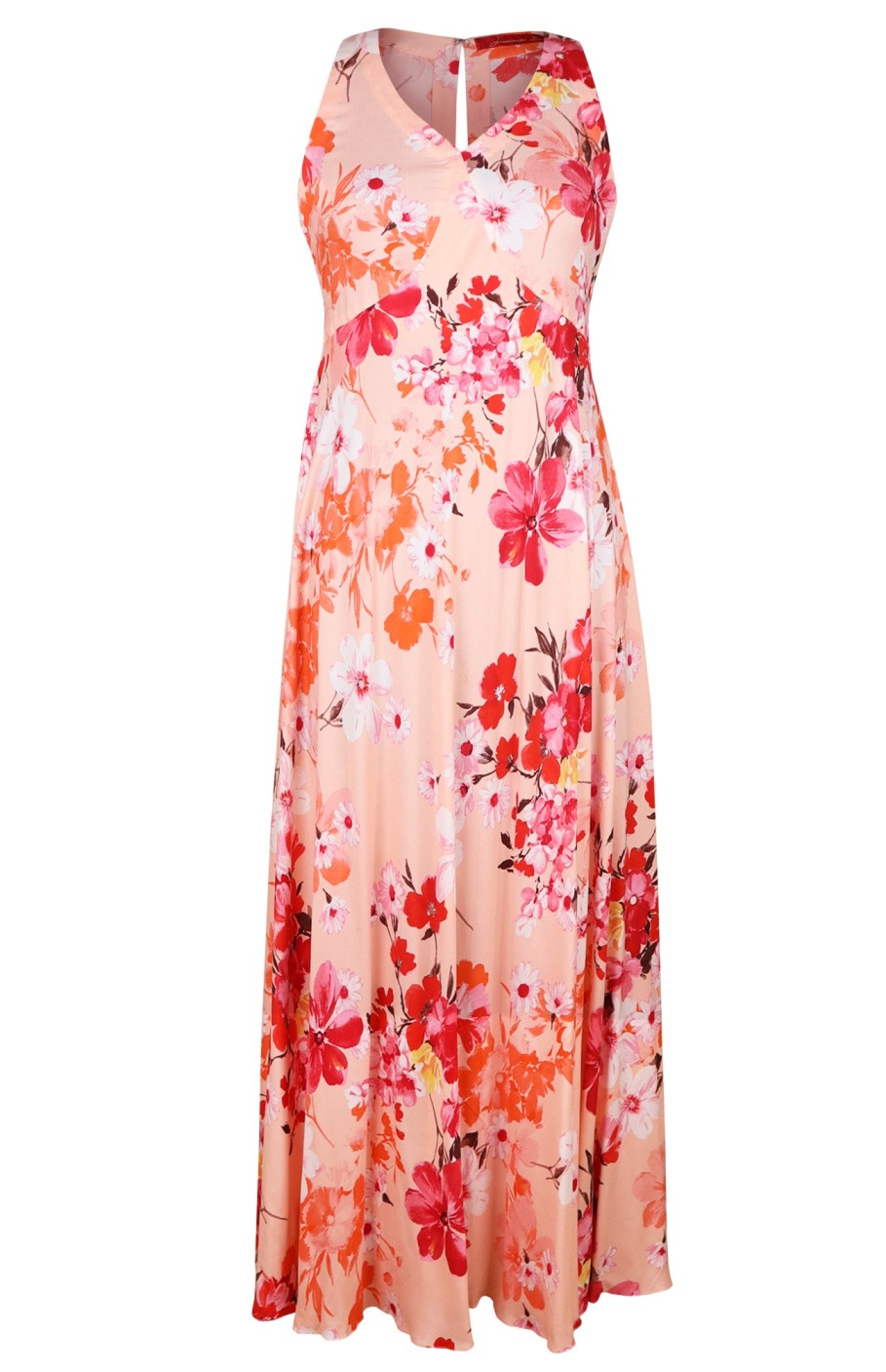 Printed Rayon Maxi Dress