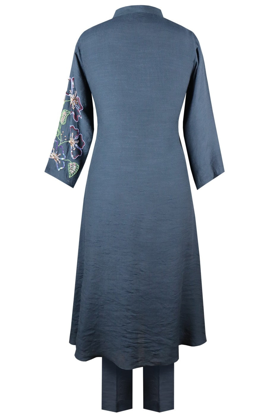 Poppies Kurta Set - PEACOCK