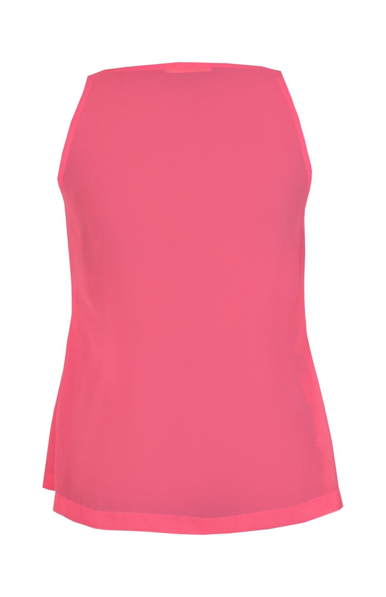 Georgette Cowl Top - HOT PINK